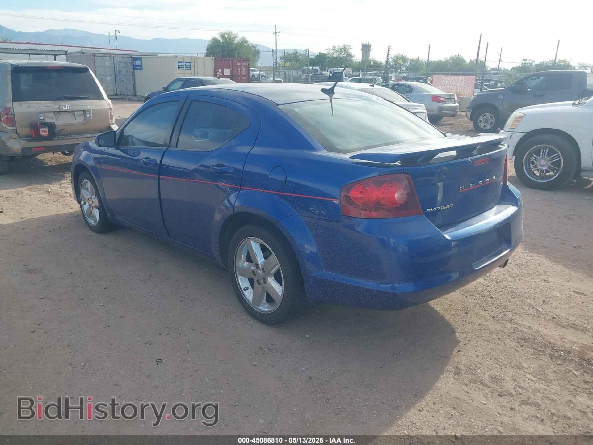 2013 DODGE AVENGER - VIN: 1C3CDZCB5DN557342 - Фото 3