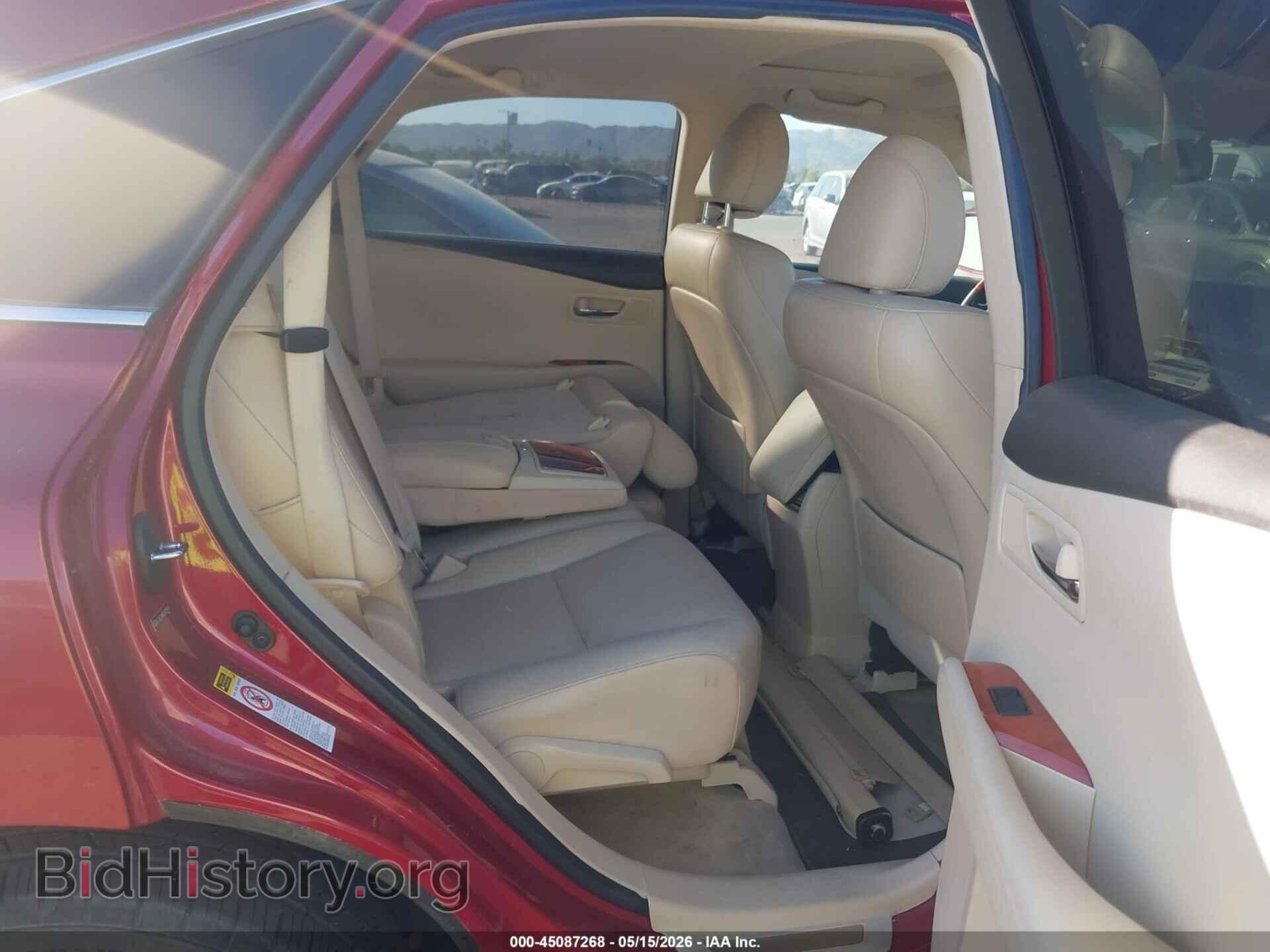 2012 LEXUS RX 450H - VIN: JTJBC1BA5C2425165 - Photo 8