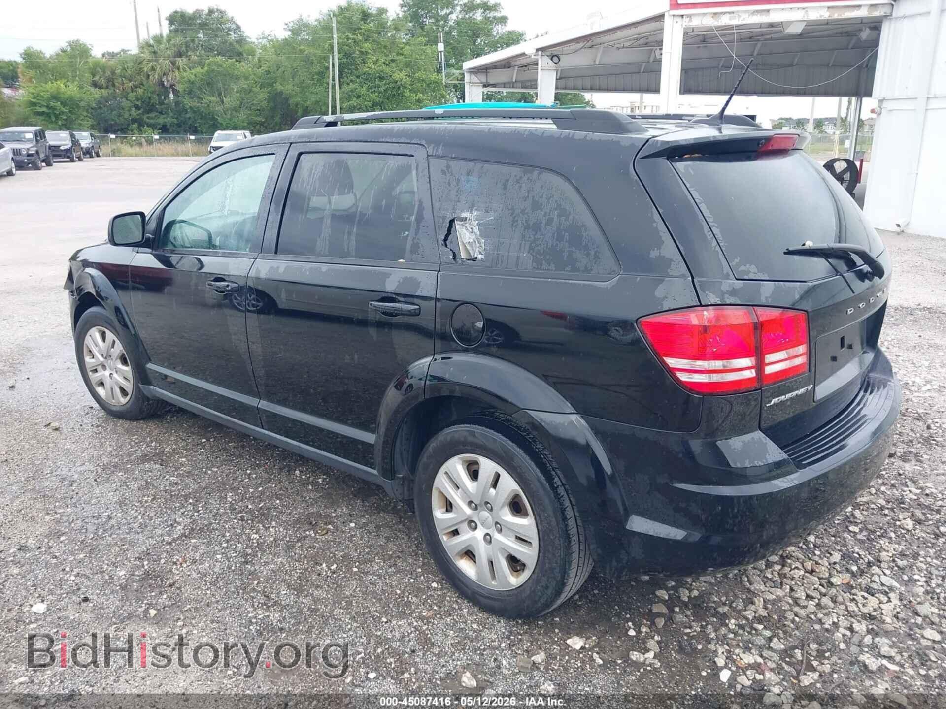 2017 DODGE JOURNEY - VIN: 3C4PDCAB1HT654136 - Фото 3