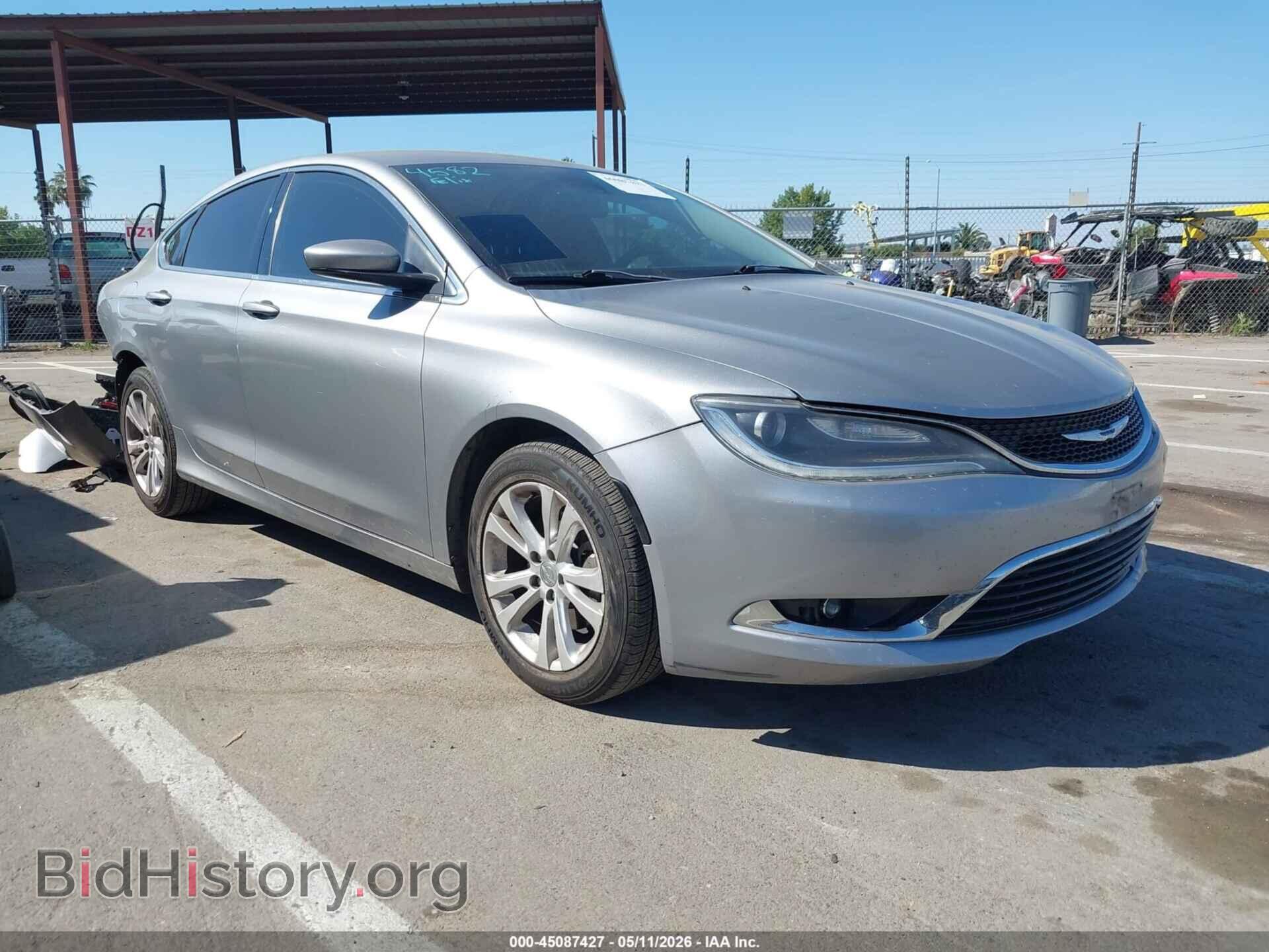 Photo 1C3CCCAB3FN747727 - CHRYSLER 200 2015