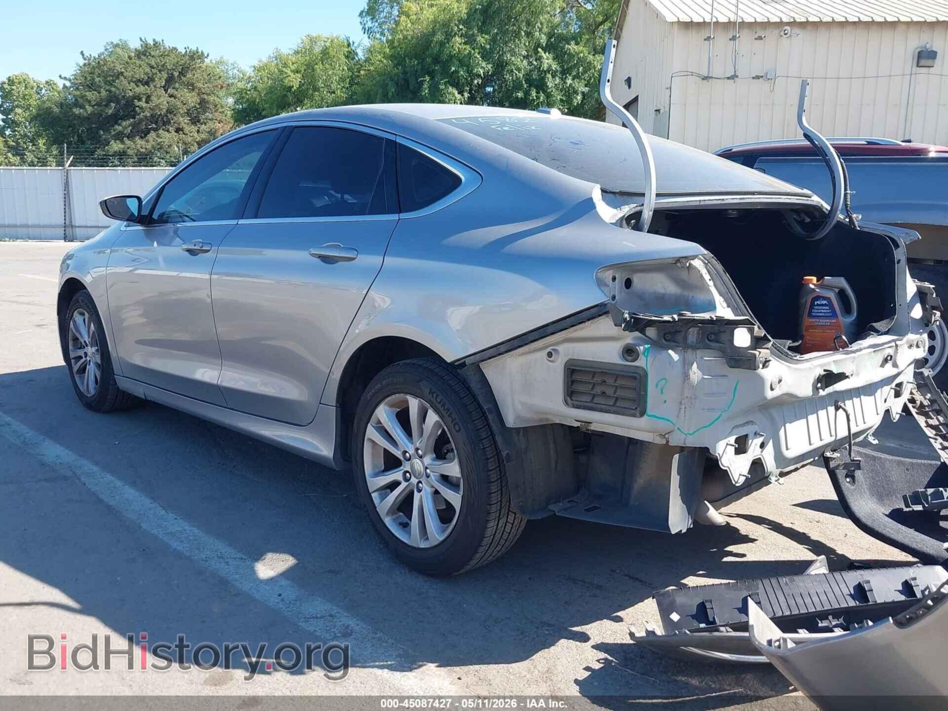 2015 CHRYSLER 200 - VIN: 1C3CCCAB3FN747727 - Фото 3
