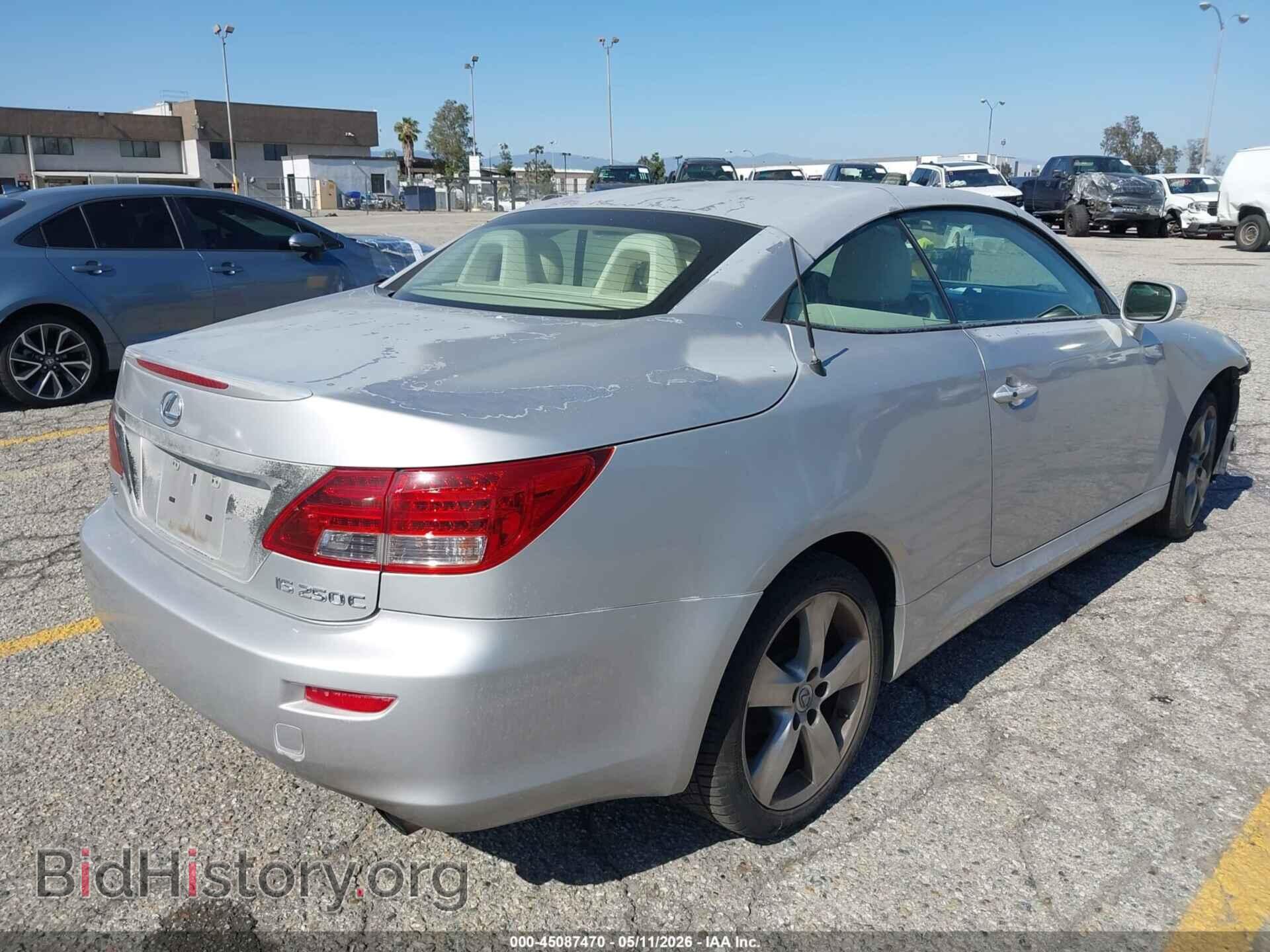 2010 LEXUS IS 250C - VIN: JTHFF2C26A2502498 - Photo 4
