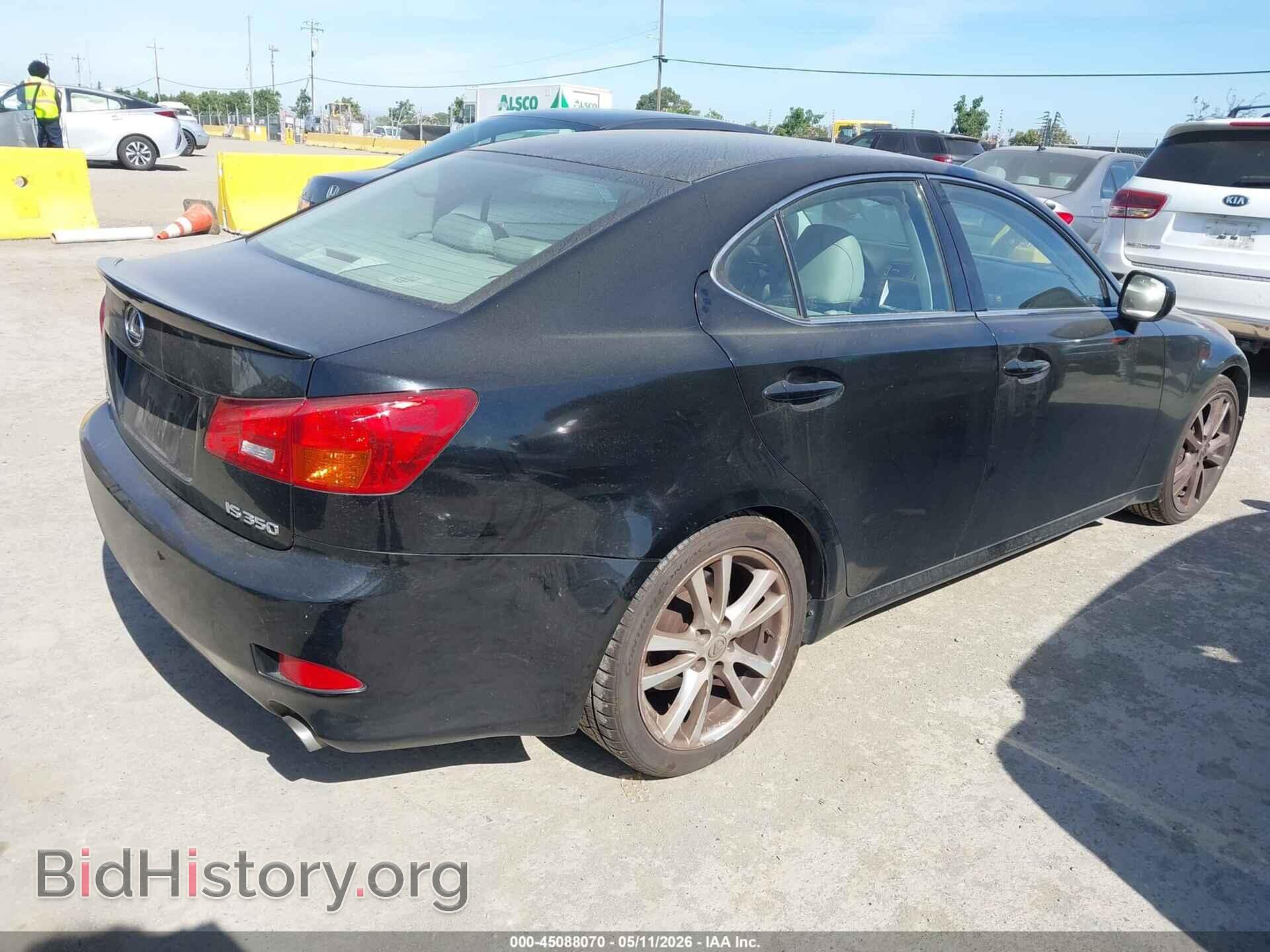 2006 LEXUS IS 350 - VIN: JTHBE262565008538 - Фото 4