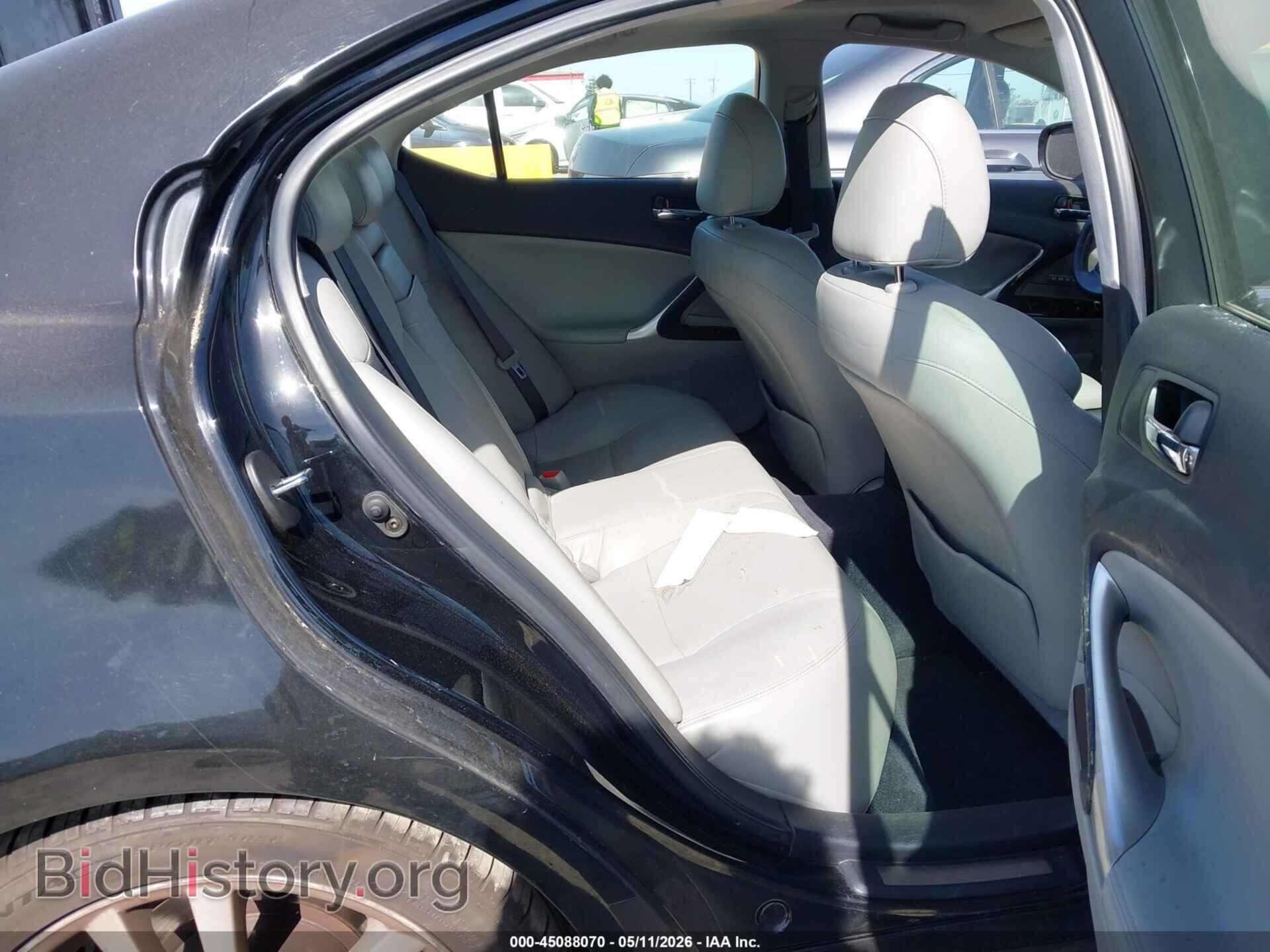 2006 LEXUS IS 350 - VIN: JTHBE262565008538 - Фото 8