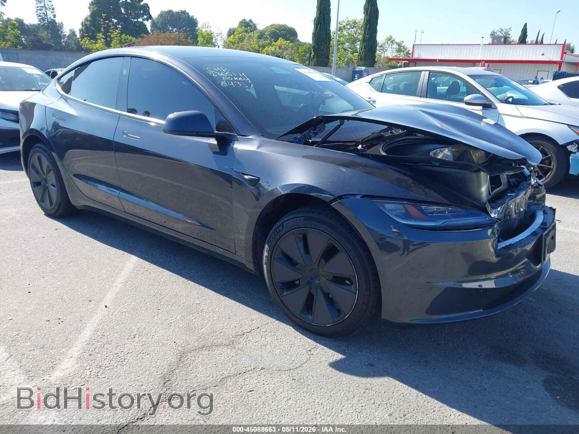 Photo 5YJ3E1EAXSF044632 - TESLA MODEL 3 2025
