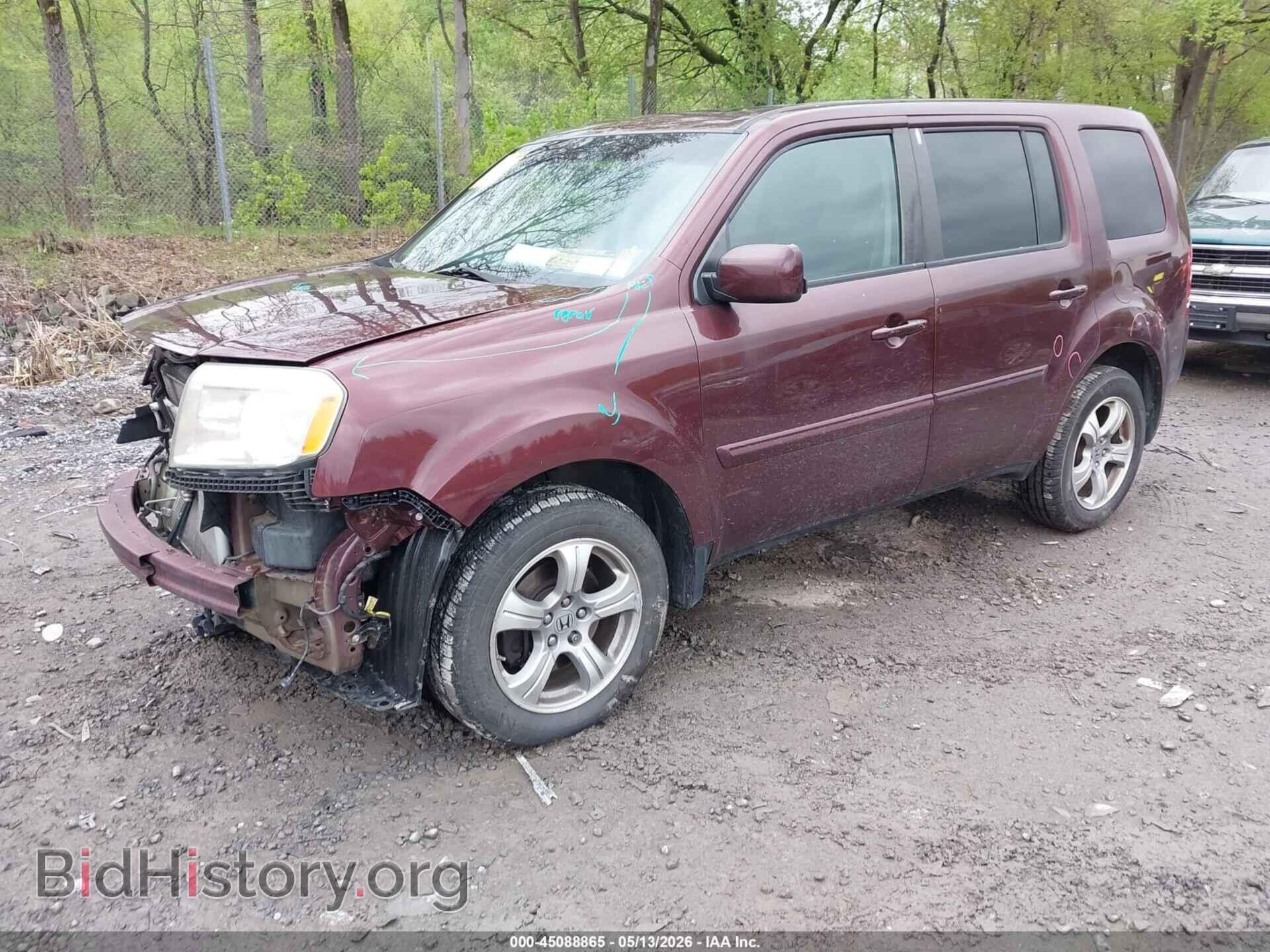 2013 HONDA PILOT - VIN: 5FNYF4H50DB033337 - Photo 2