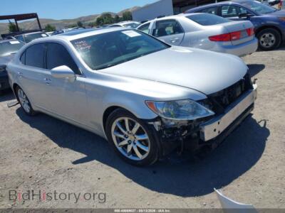 2007 Lexus LS 460 L, серебристый — VIN JTHGL46F275013675, IAAI