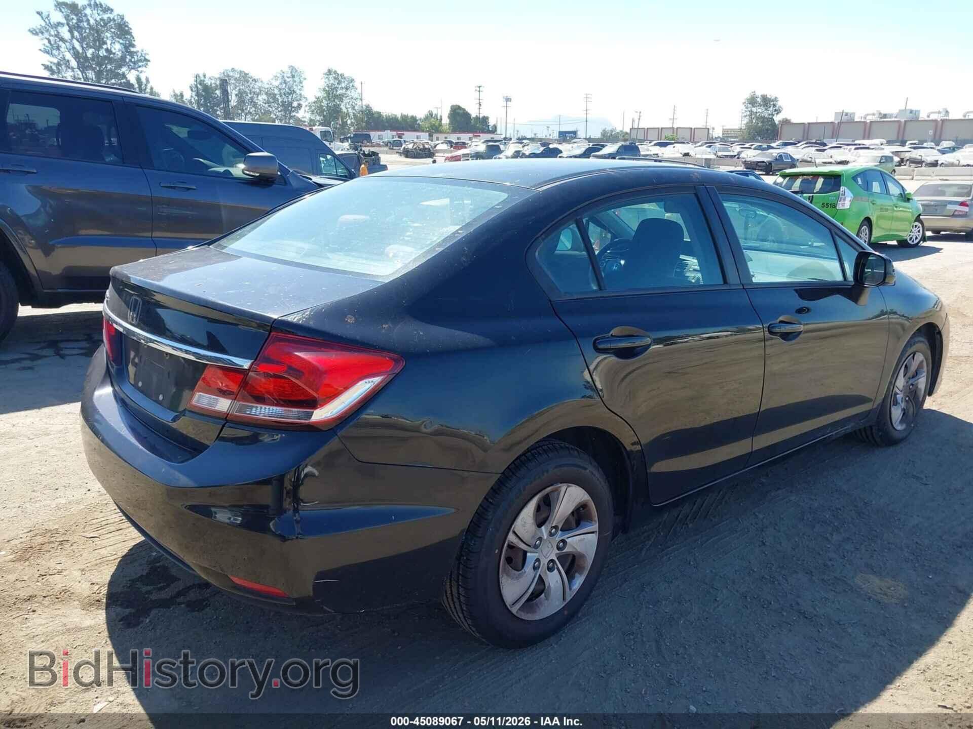 2013 HONDA CIVIC - VIN: 19XFB2F52DE295523 - Фото 4