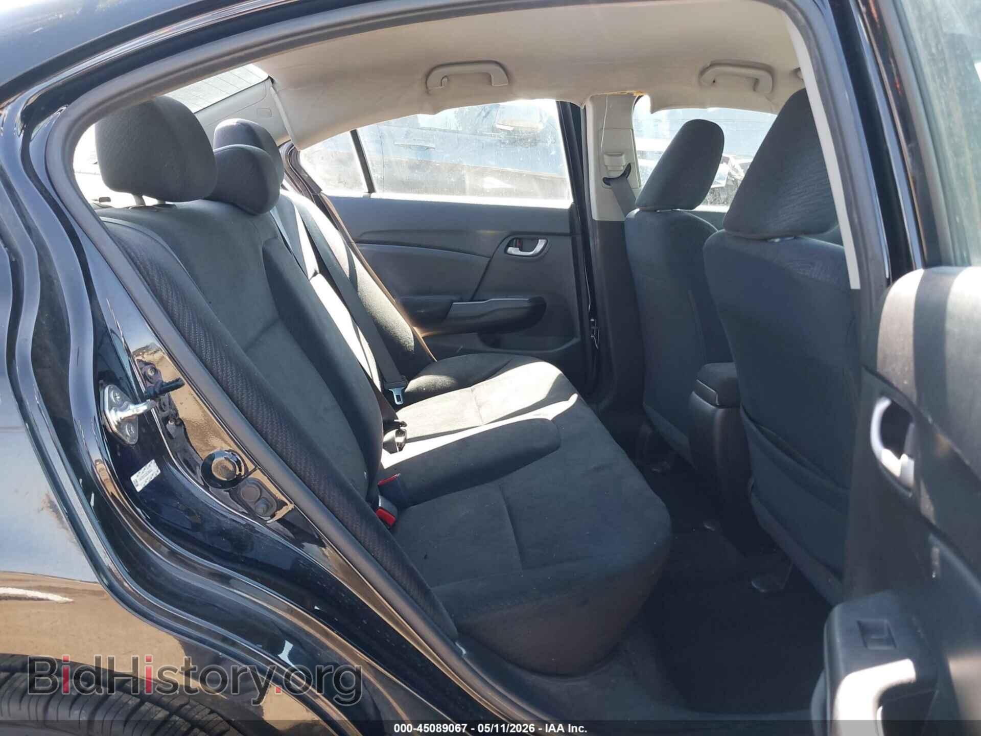 2013 HONDA CIVIC - VIN: 19XFB2F52DE295523 - Фото 8
