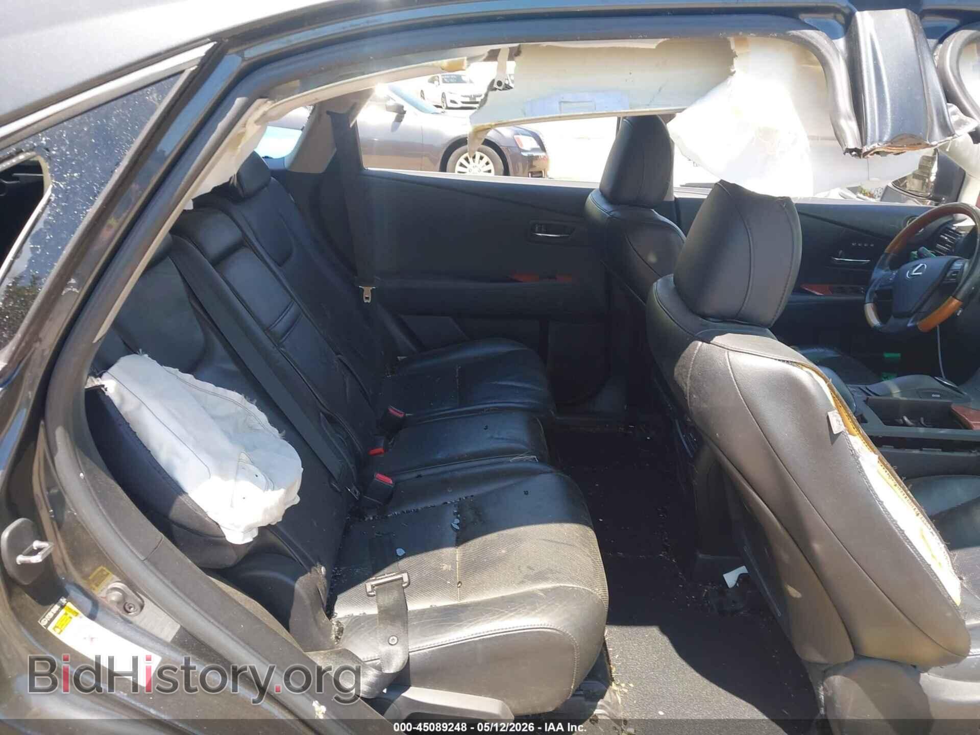 2010 LEXUS RX - VIN: 2T2BK1BA8AC016058 - Фото 8