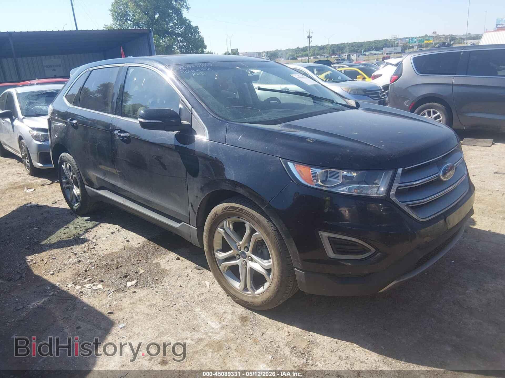 Фотография 2FMPK3K92HBB12603 - FORD EDGE 2017