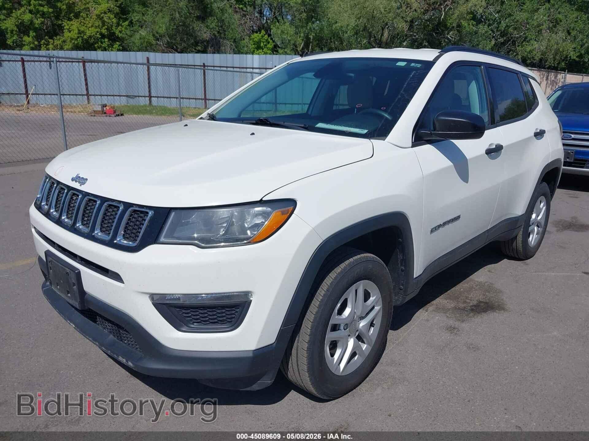 2018 JEEP COMPASS - VIN: 3C4NJDAB1JT392226 - Фото 2