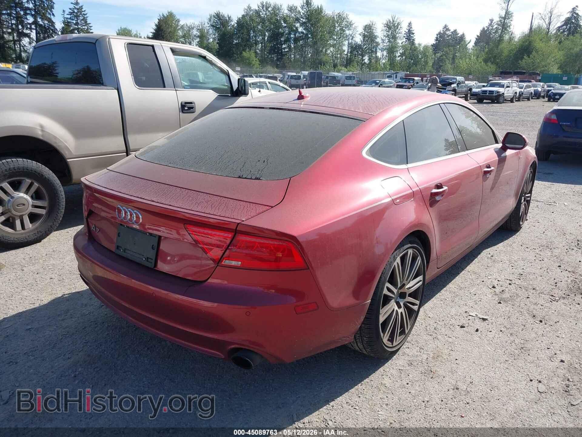 2012 AUDI A7 - VIN: WAU2GCFC3CN140829 - Фото 4