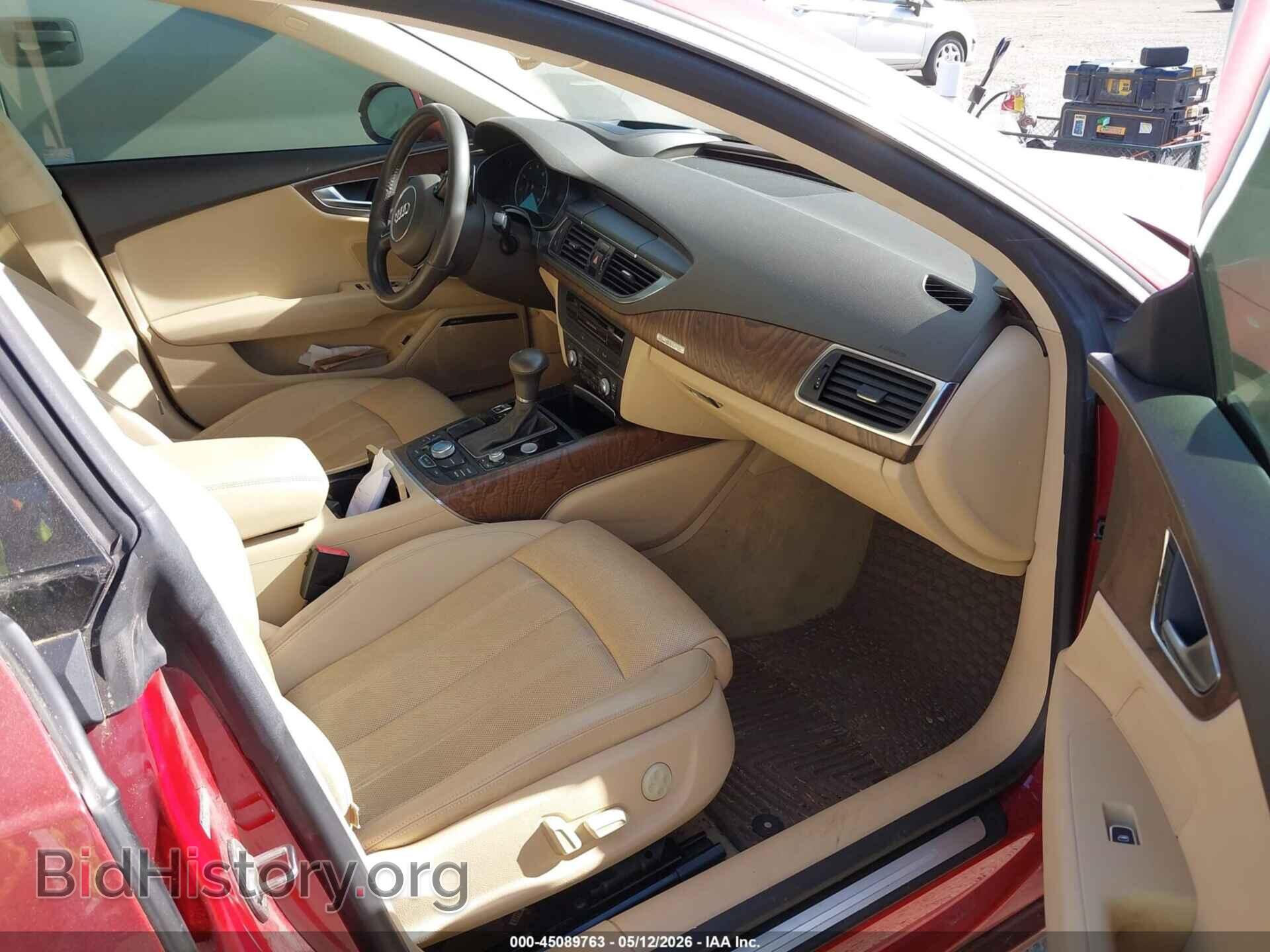 2012 AUDI A7 - VIN: WAU2GCFC3CN140829 - Фото 5