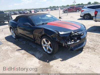 2015 Chevrolet CAMARO 2LT, черный — VIN 2G1FF3D32F9208967, IAAI