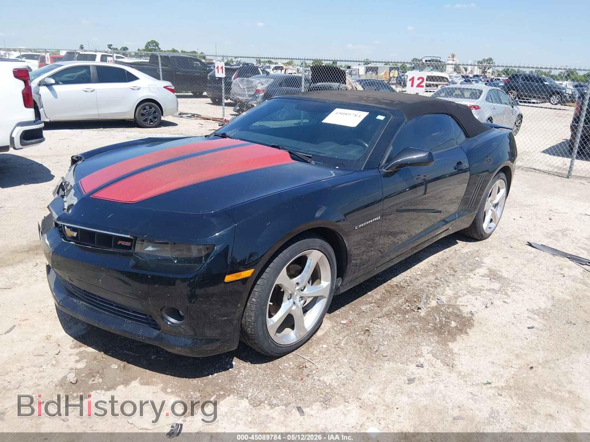 2015 CHEVROLET CAMARO - VIN: 2G1FF3D32F9208967 - Фото 2