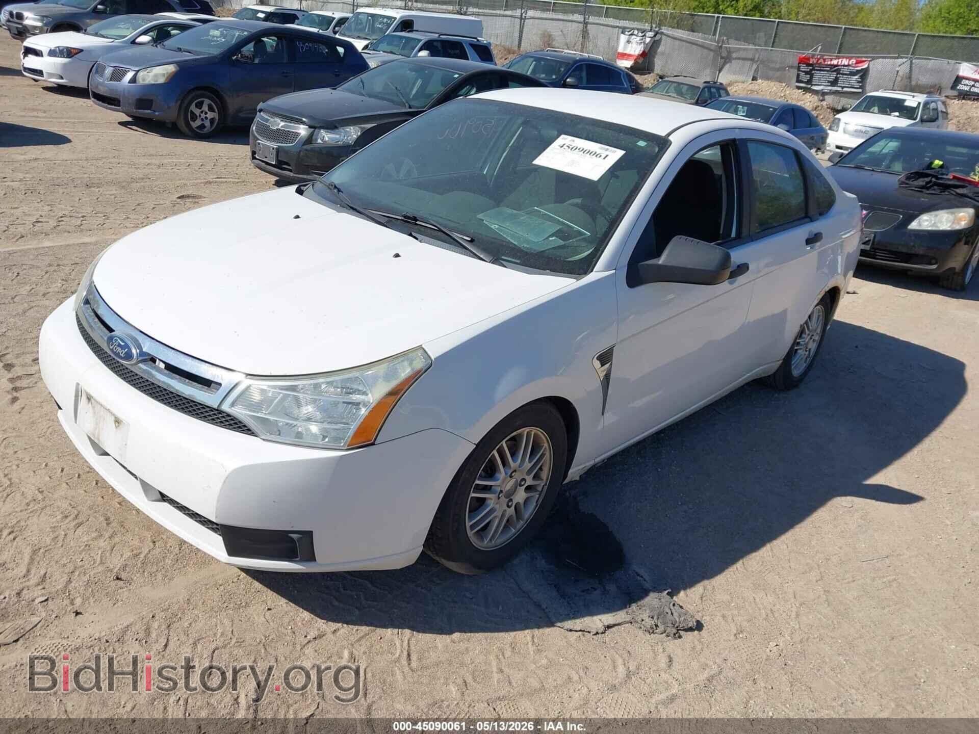 2008 FORD FOCUS - VIN: 1FAHP35N98W176452 - Фото 2