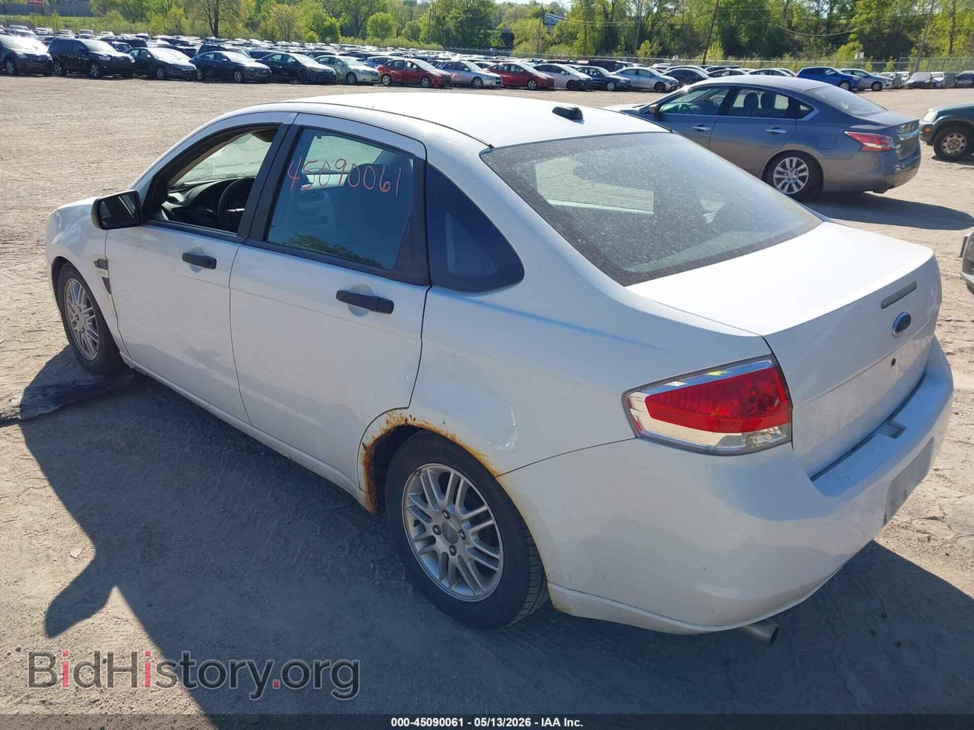 2008 FORD FOCUS - VIN: 1FAHP35N98W176452 - Фото 3