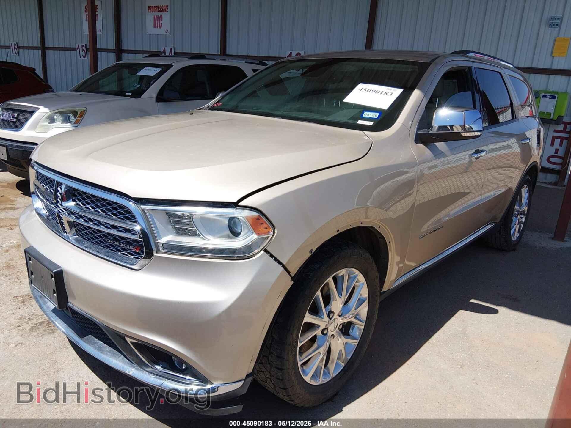 2014 DODGE DURANGO - VIN: 1C4RDHEG8EC524292 - Photo 2
