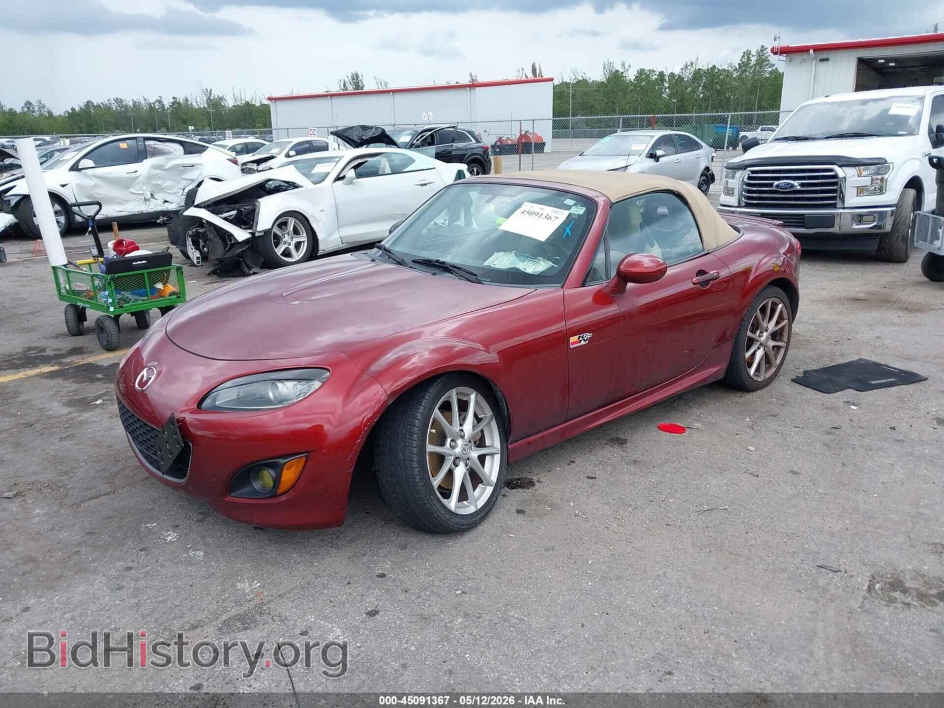 2012 MAZDA MX-5 MIATA - VIN: JM1NC2NF6C0224898 - Фото 2