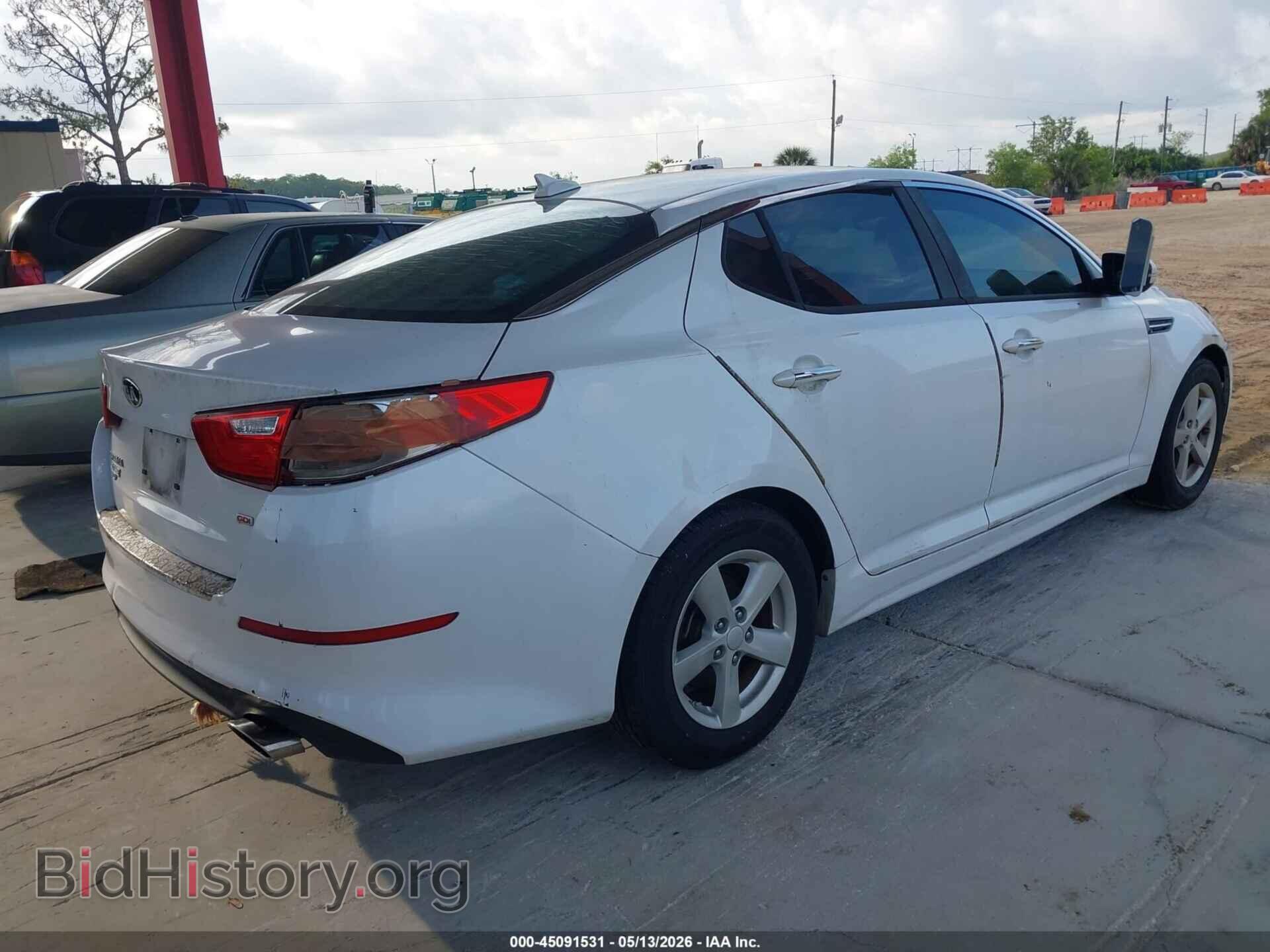 2015 KIA OPTIMA - VIN: KNAGM4A78F5661211 - Фото 4