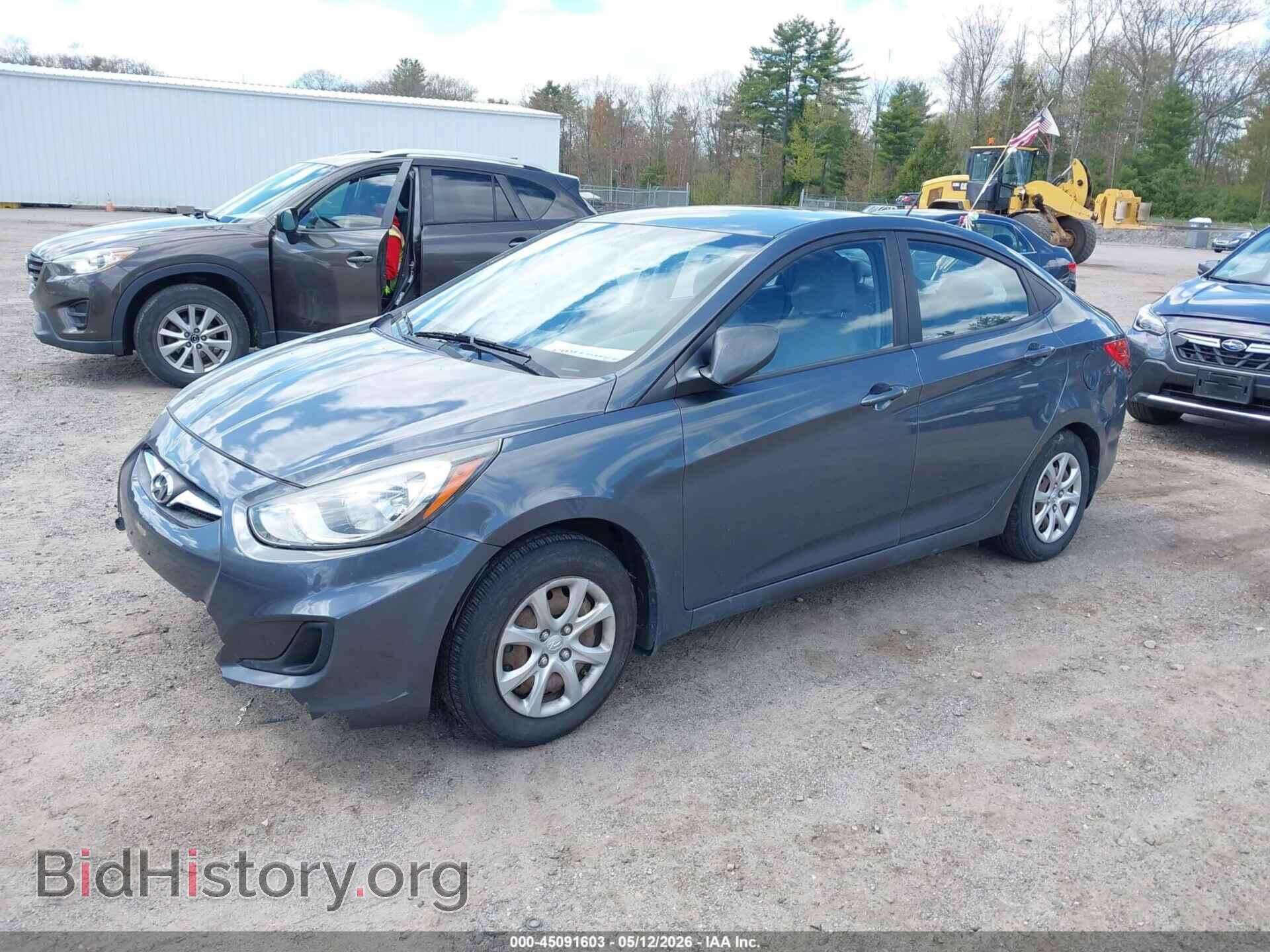 2013 HYUNDAI ACCENT - VIN: KMHCT4AE7DU427563 - Фото 2