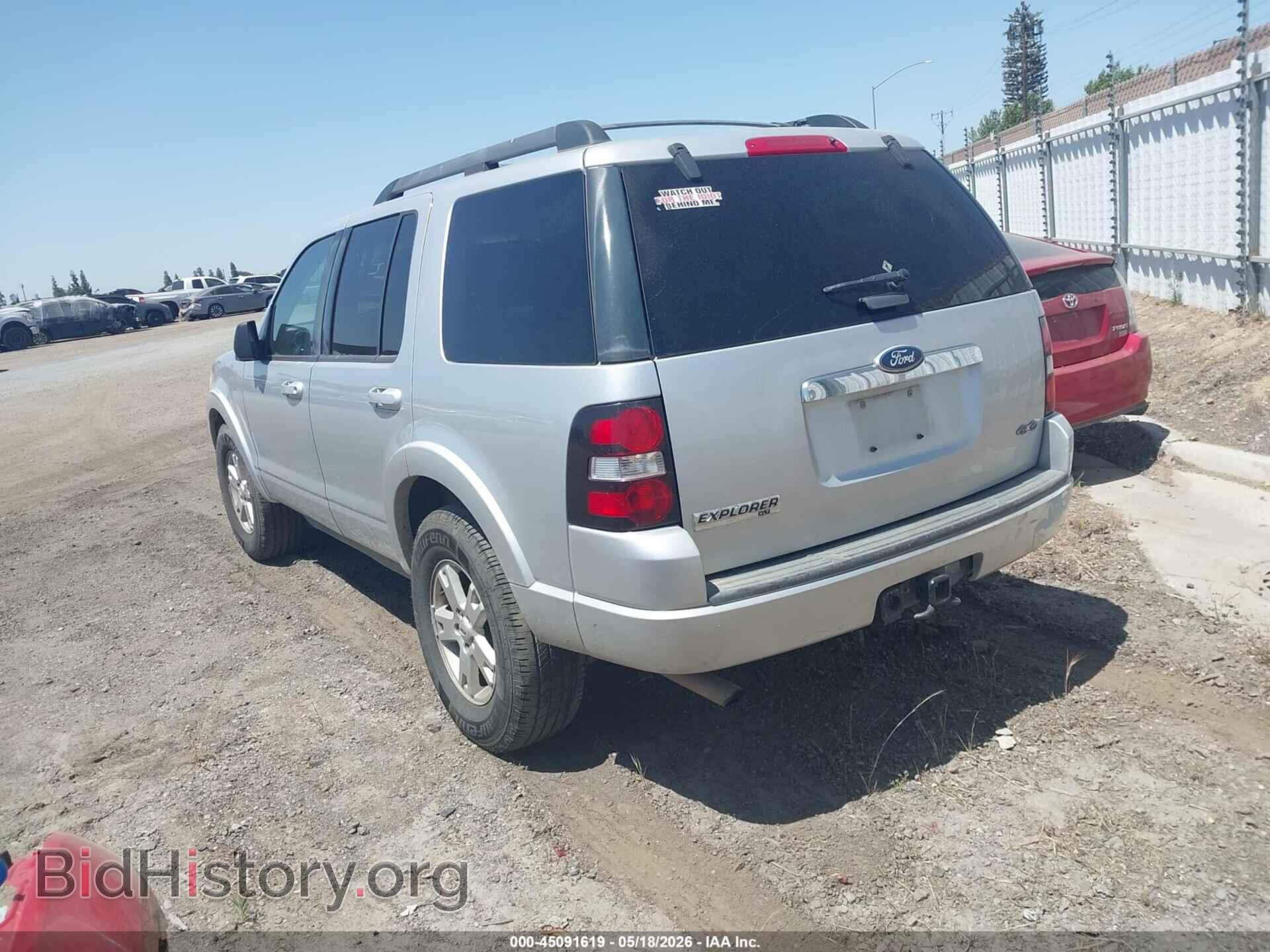 2010 FORD EXPLORER - VIN: 1FMEU7D85AUA81683 - Фото 3