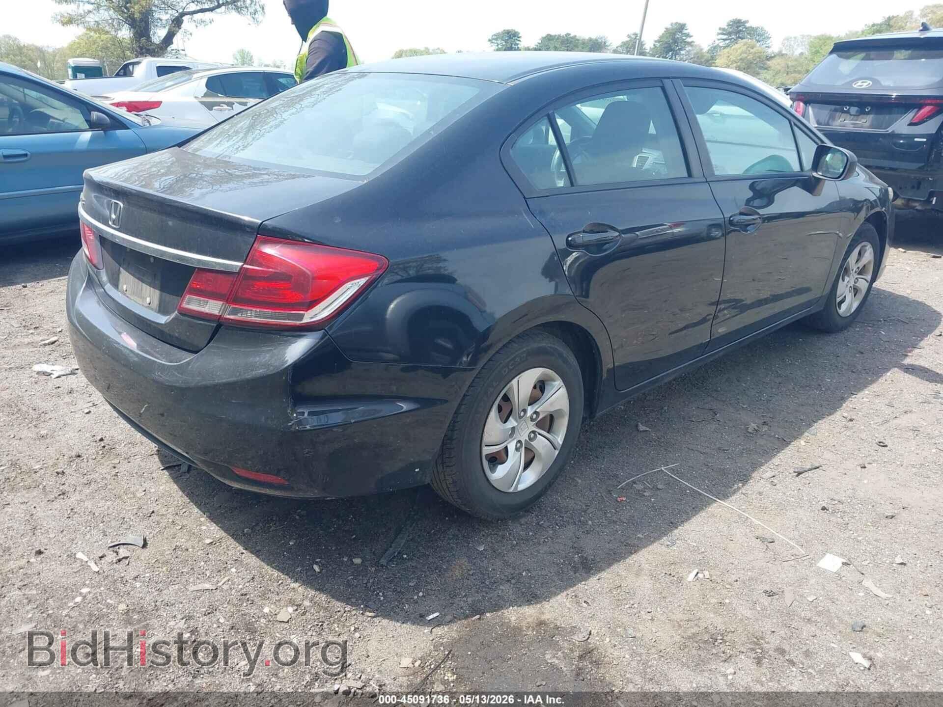 2014 HONDA CIVIC - VIN: 2HGFB2F59EH537408 - Фото 4
