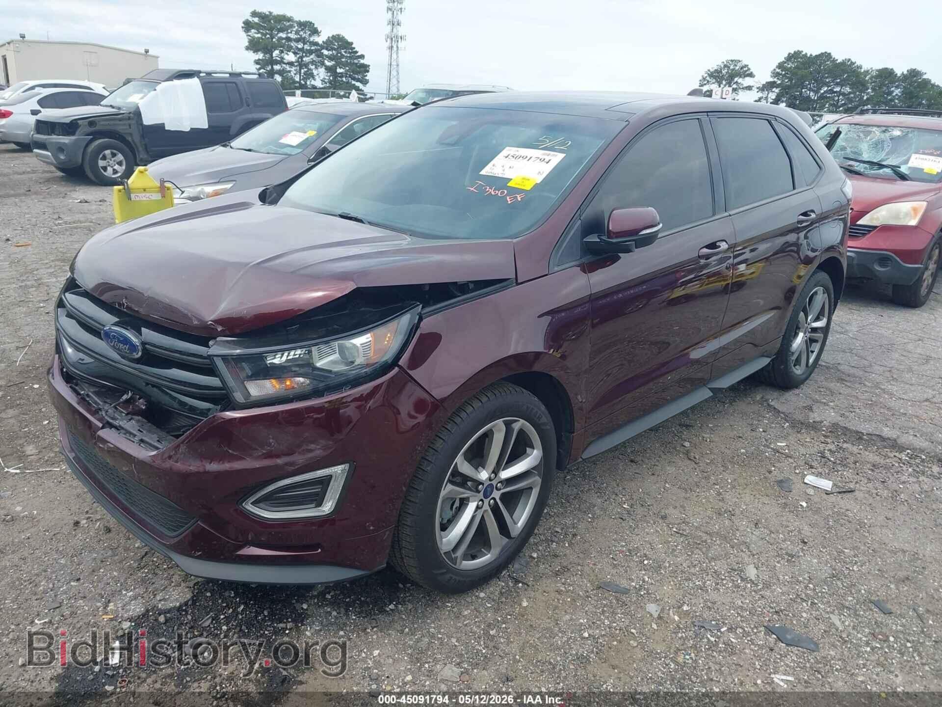 2017 FORD EDGE - VIN: 2FMPK4AP4HBB40845 - Photo 2