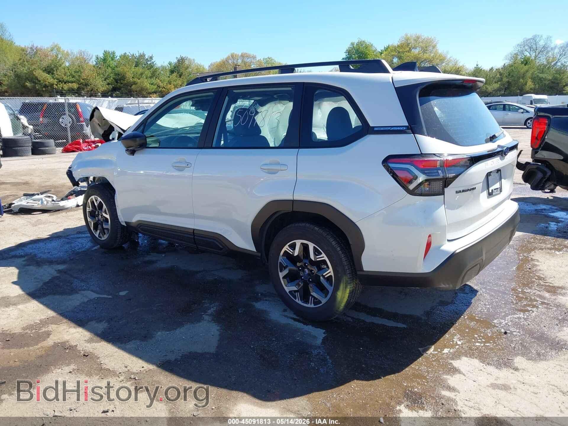 2025 SUBARU FORESTER - VIN: JF2SLDAC0SH402302 - Фото 3