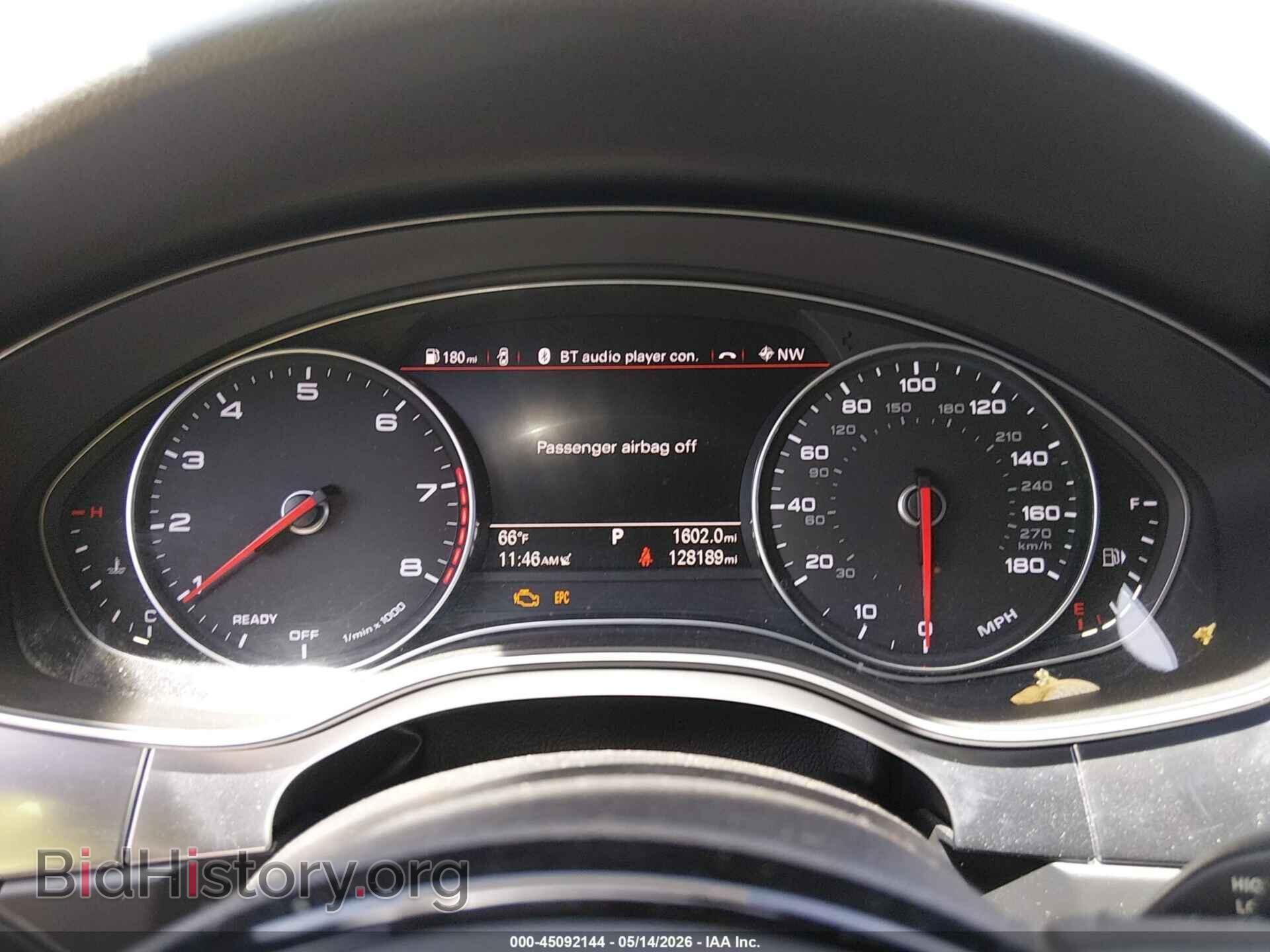 2016 AUDI A6 - VIN: WAUGFAFC8GN039529 - Фото 7