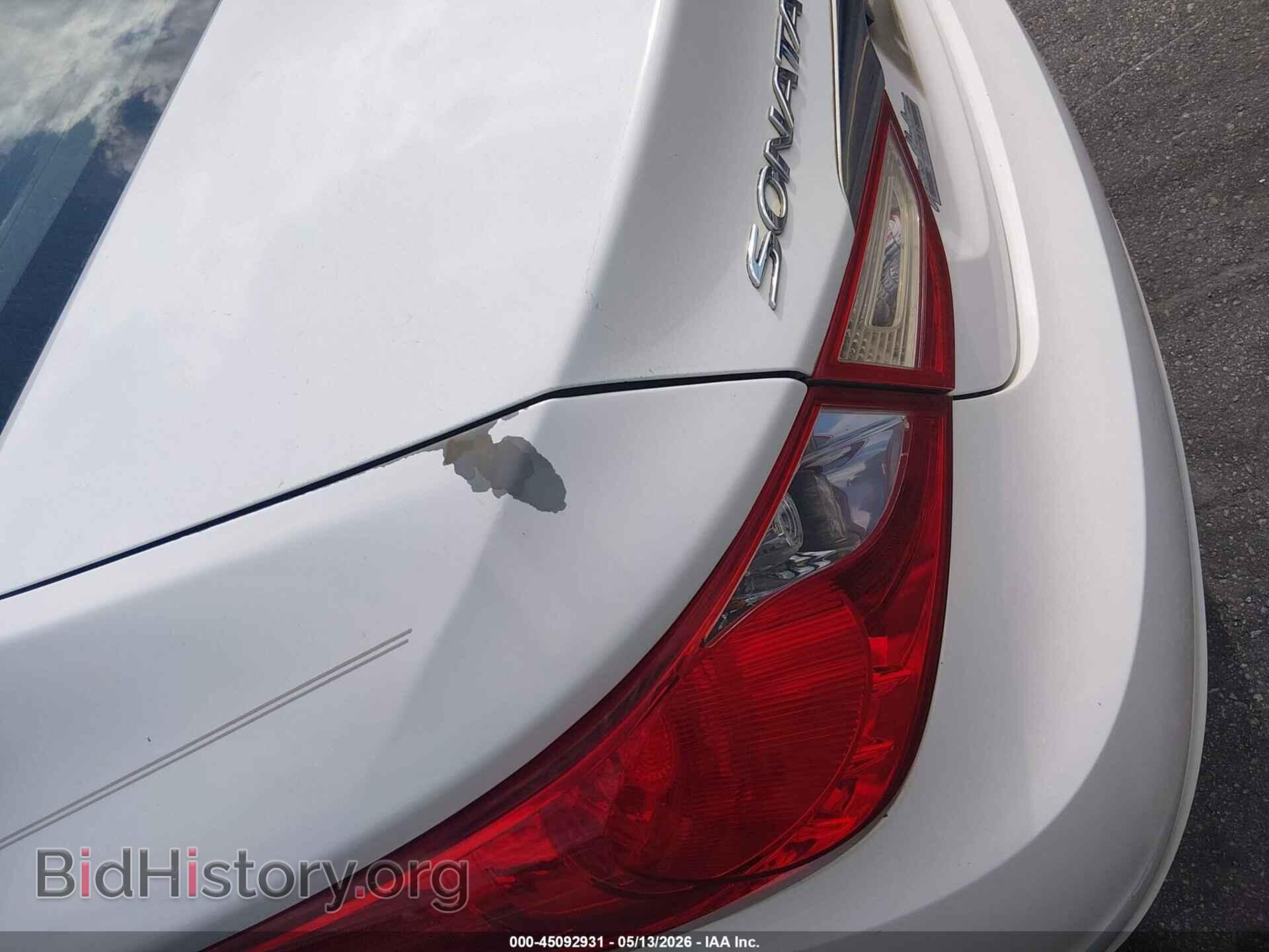 2012 HYUNDAI SONATA - VIN: 5NPEC4AB4CH408688 - Фото 14