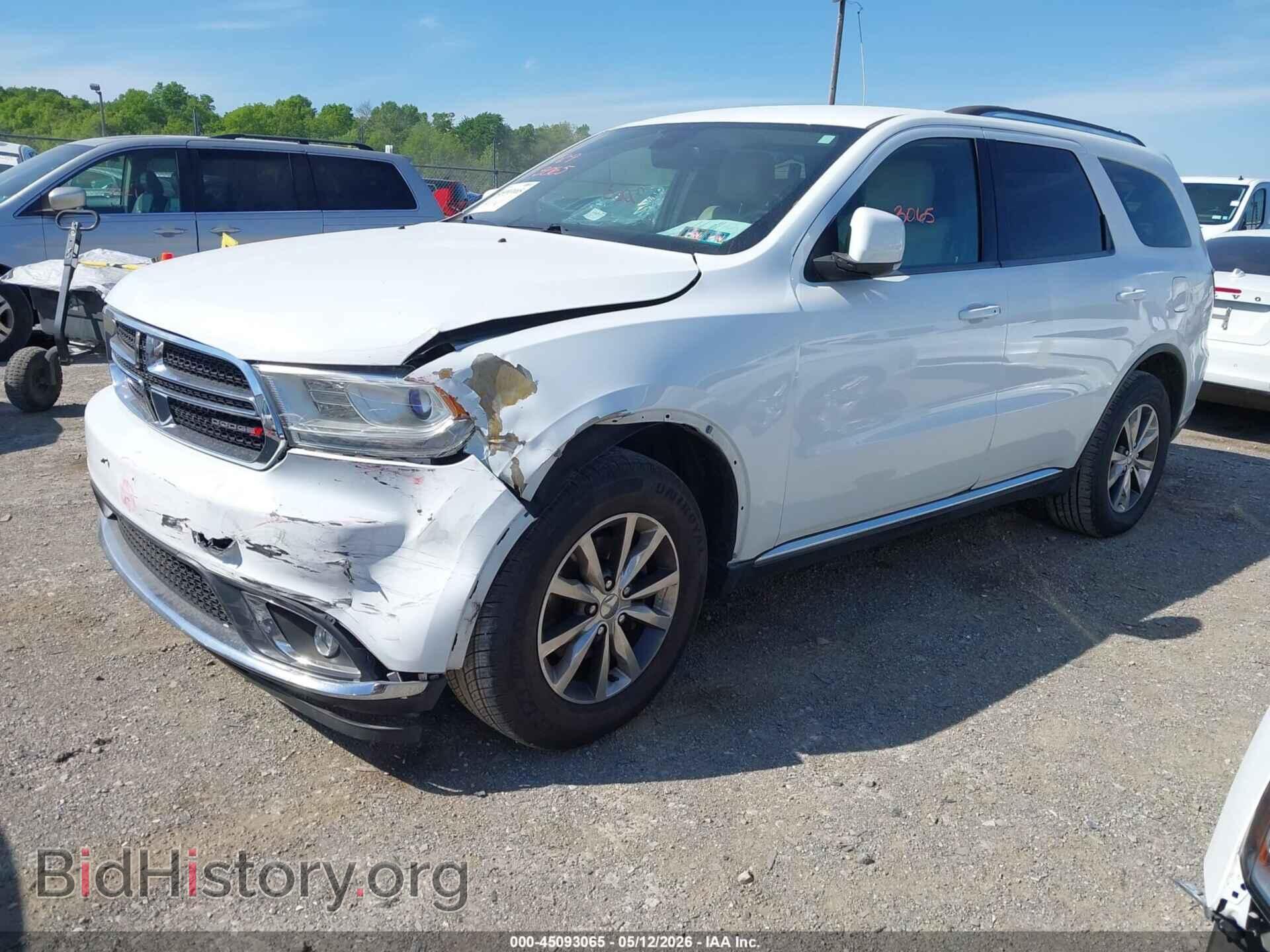 2016 DODGE DURANGO - VIN: 1C4RDHDG5GC340528 - Photo 2