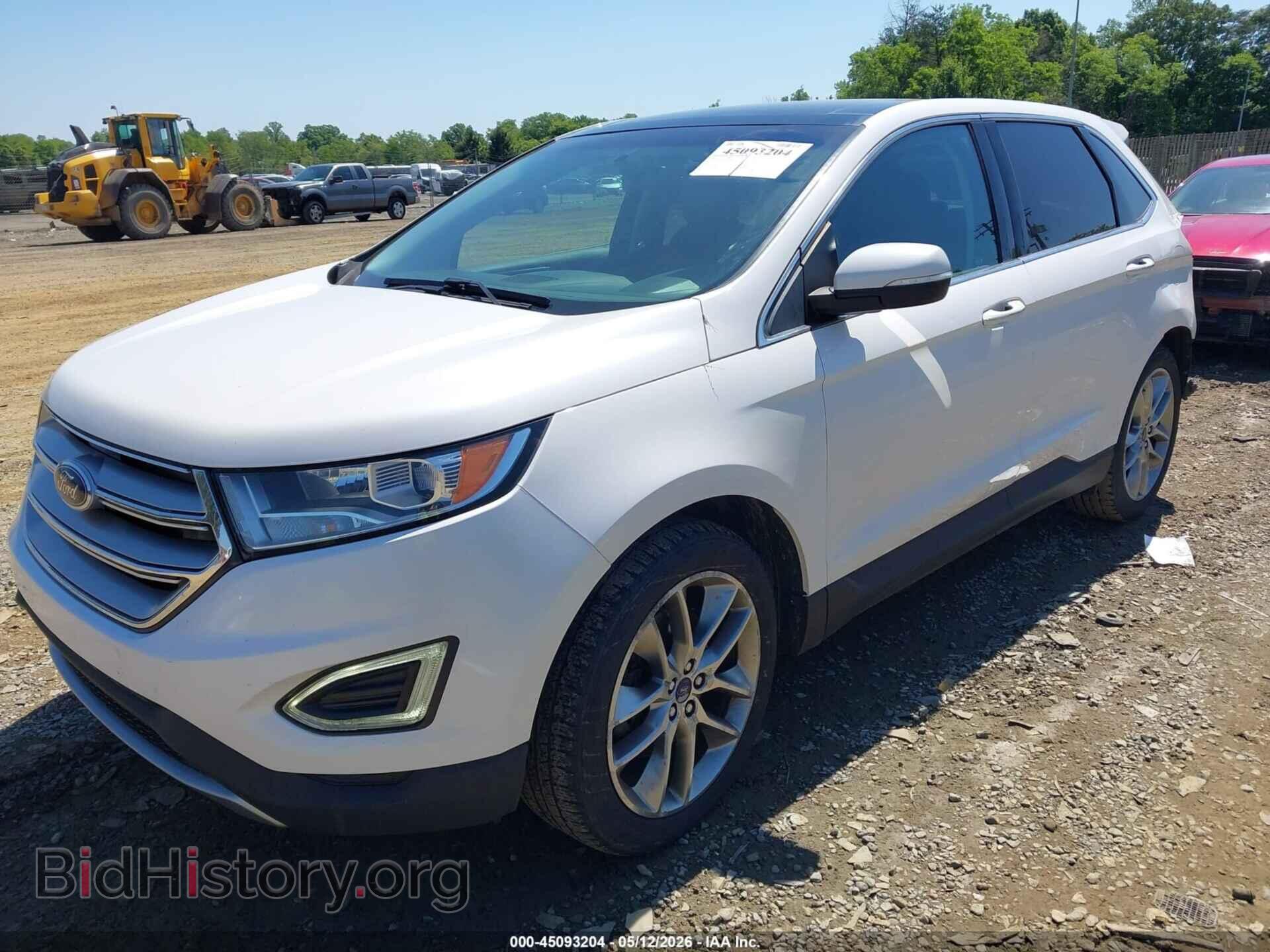 2015 FORD EDGE - VIN: 2FMTK4K92FBB49992 - Photo 2