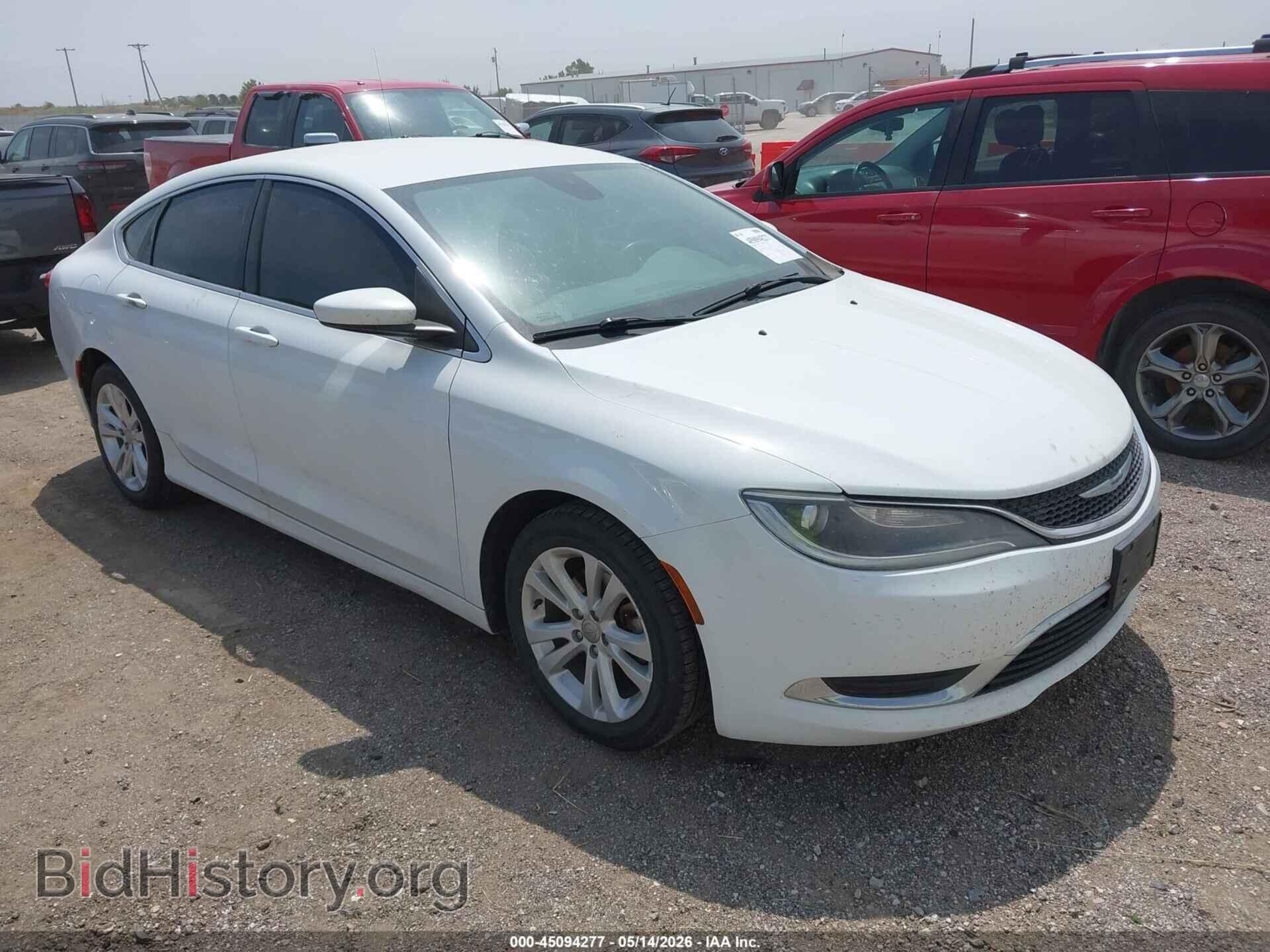 Фотография 1C3CCCAB6FN527627 - CHRYSLER 200 2015