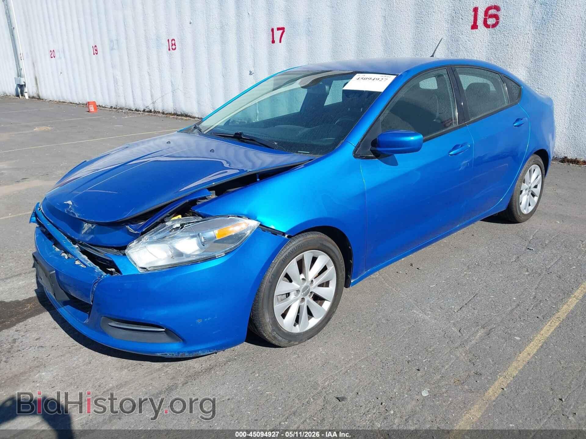 2015 DODGE DART - VIN: 1C3CDFDHXFD224693 - Фото 2