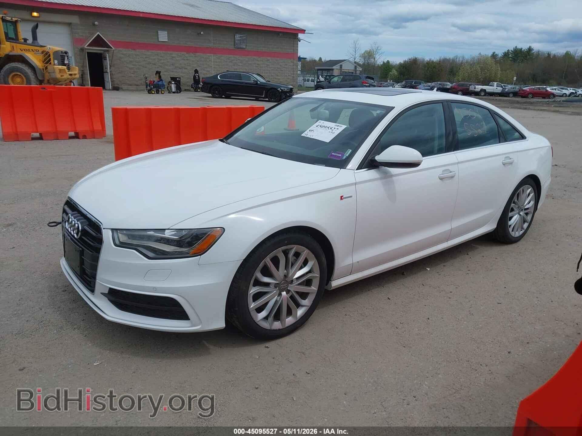 2012 AUDI A6 - VIN: WAUBGAFCXCN021566 - Фото 2