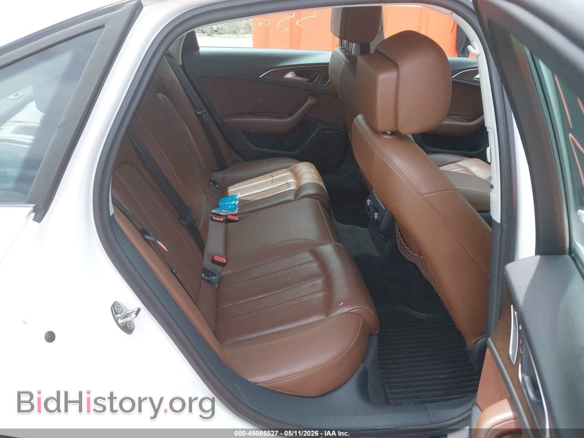 2012 AUDI A6 - VIN: WAUBGAFCXCN021566 - Фото 8
