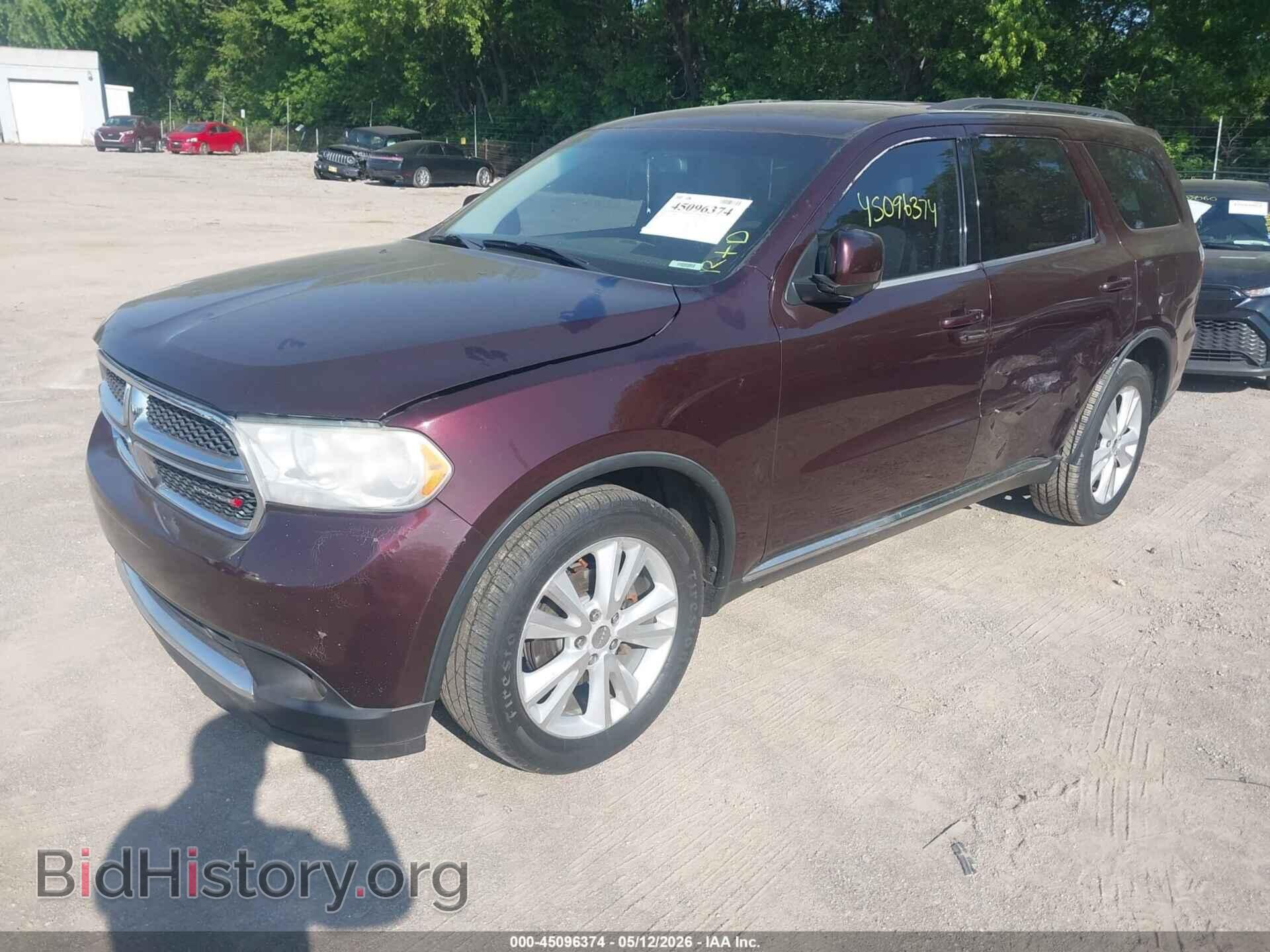 2012 DODGE DURANGO - VIN: 1C4RDJDG4CC337119 - Photo 2