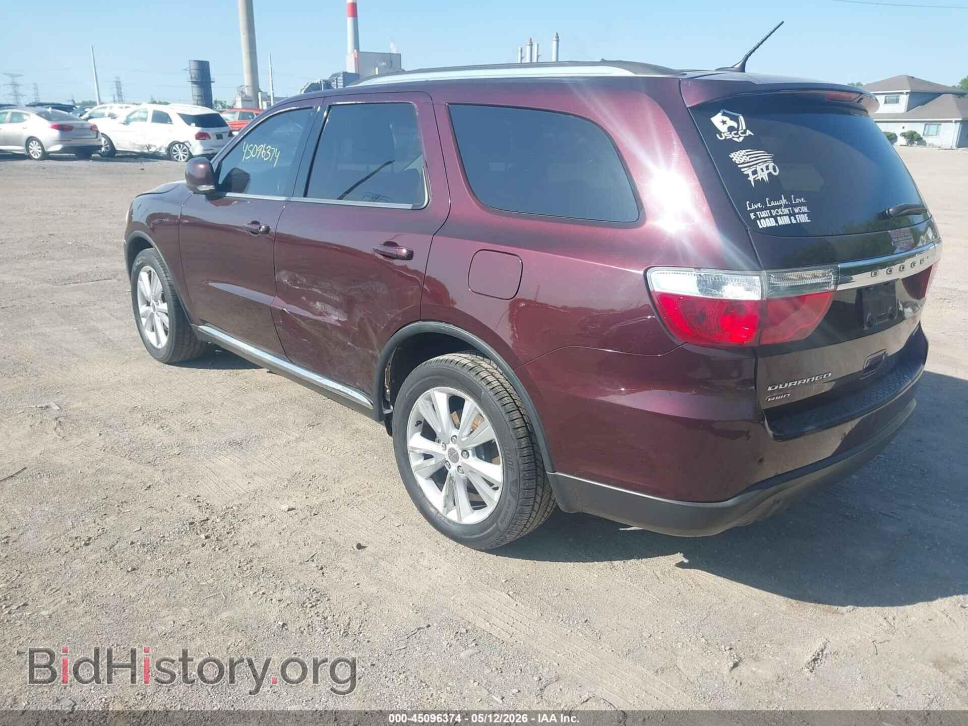 2012 DODGE DURANGO - VIN: 1C4RDJDG4CC337119 - Photo 3