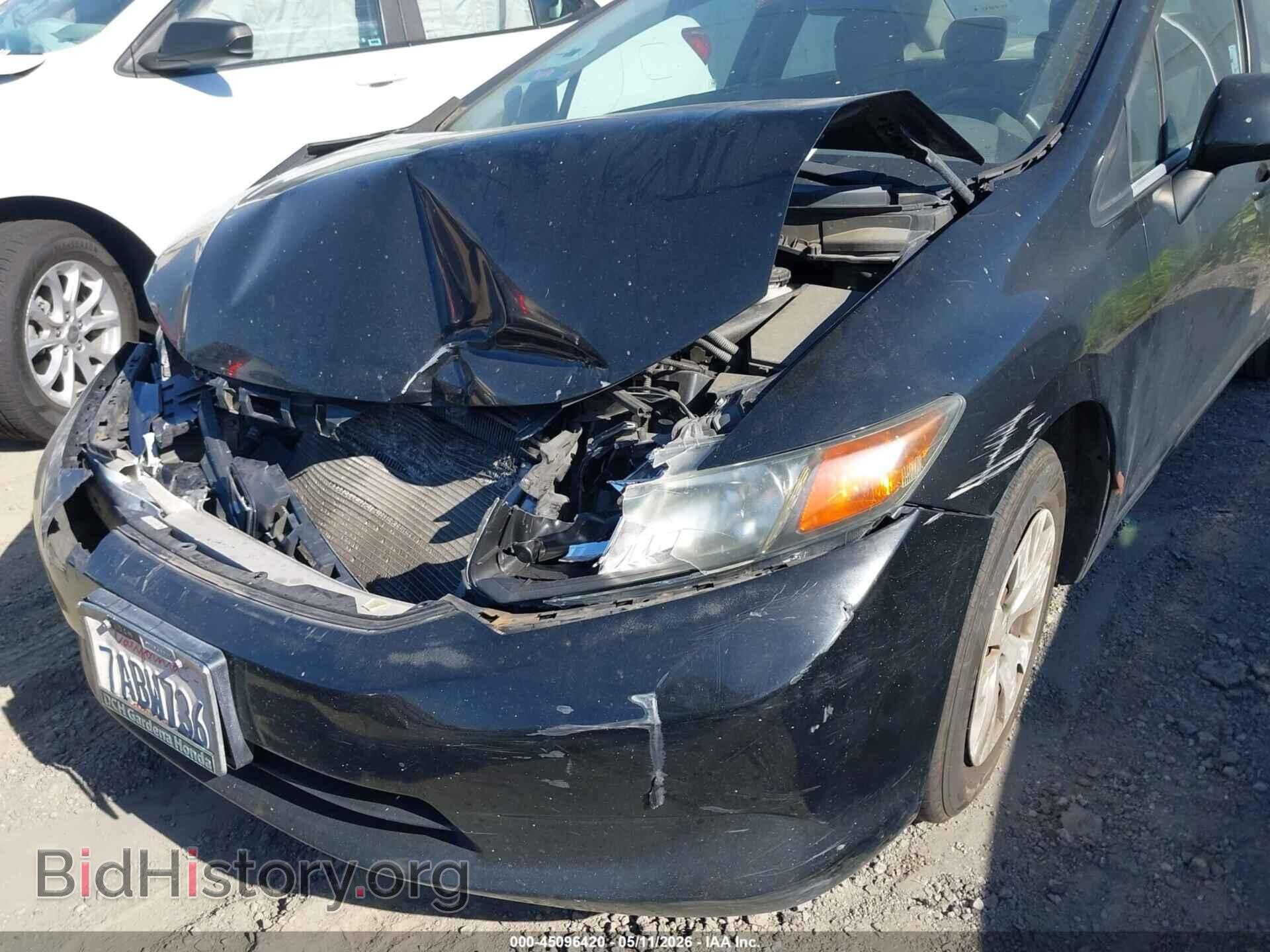 2012 HONDA CIVIC - VIN: 19XFB2F52CE388444 - Фото 6