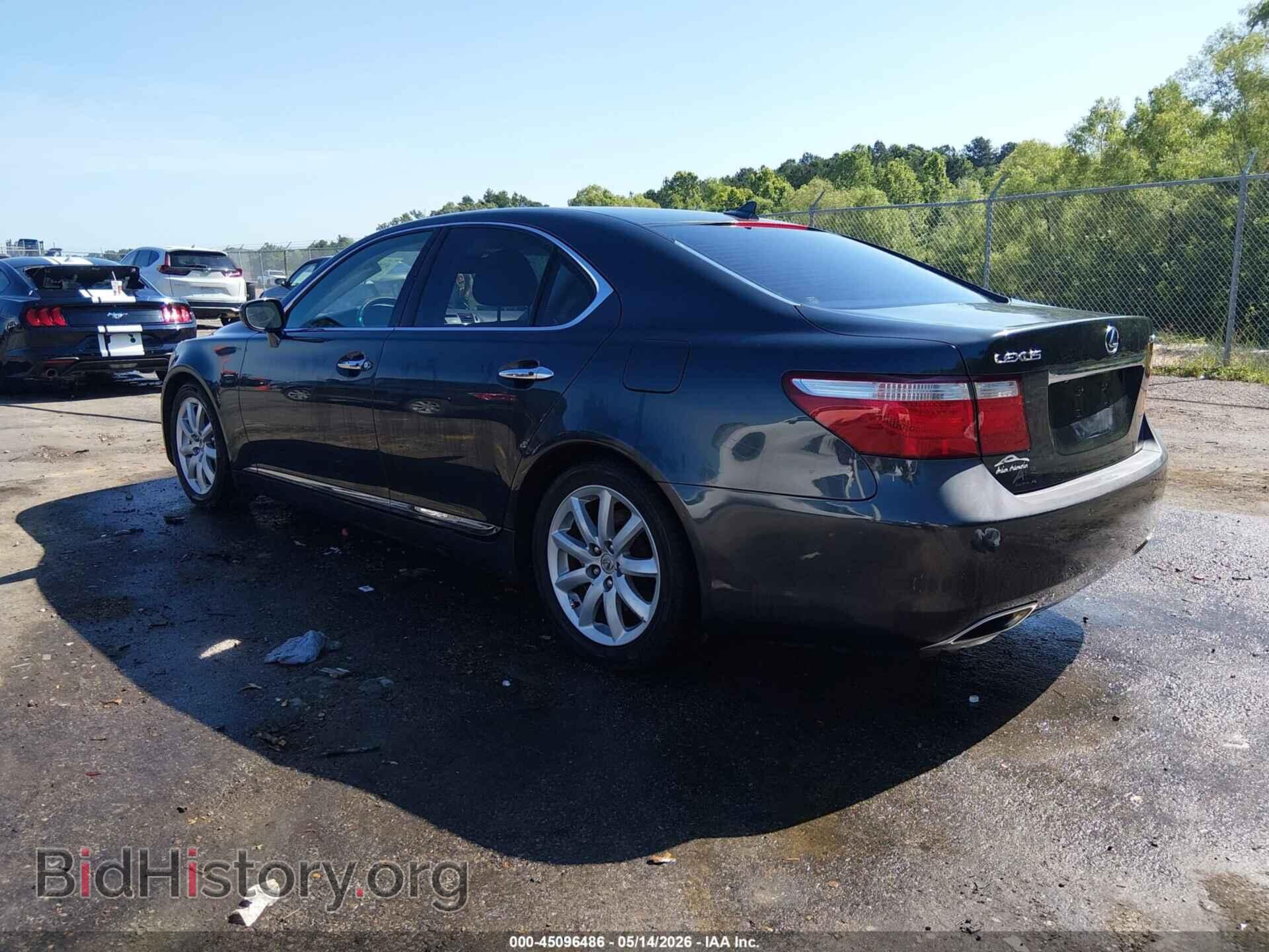 2007 LEXUS LS 460 - VIN: JTHBL46F675043935 - Фото 3