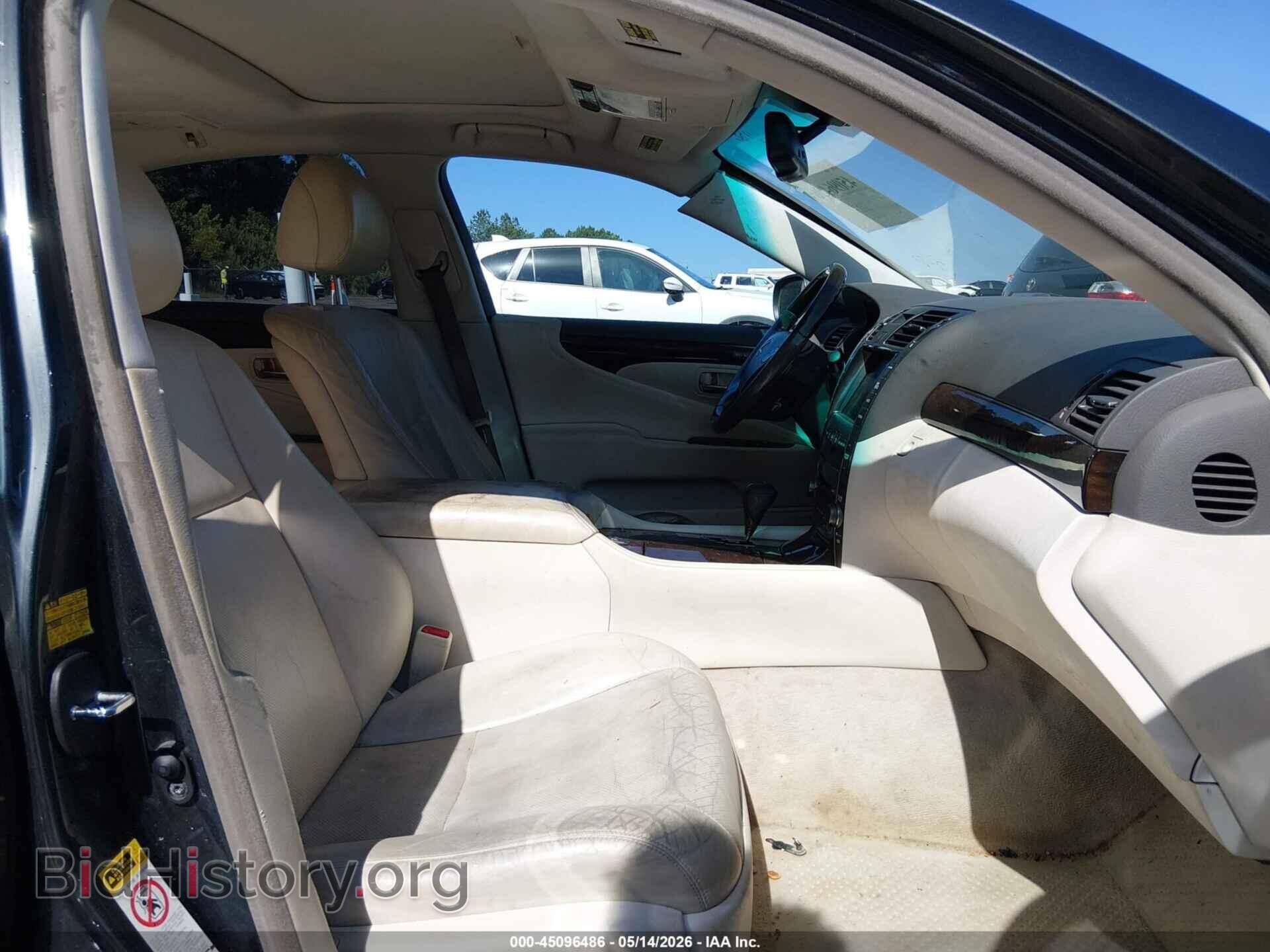 2007 LEXUS LS 460 - VIN: JTHBL46F675043935 - Фото 5