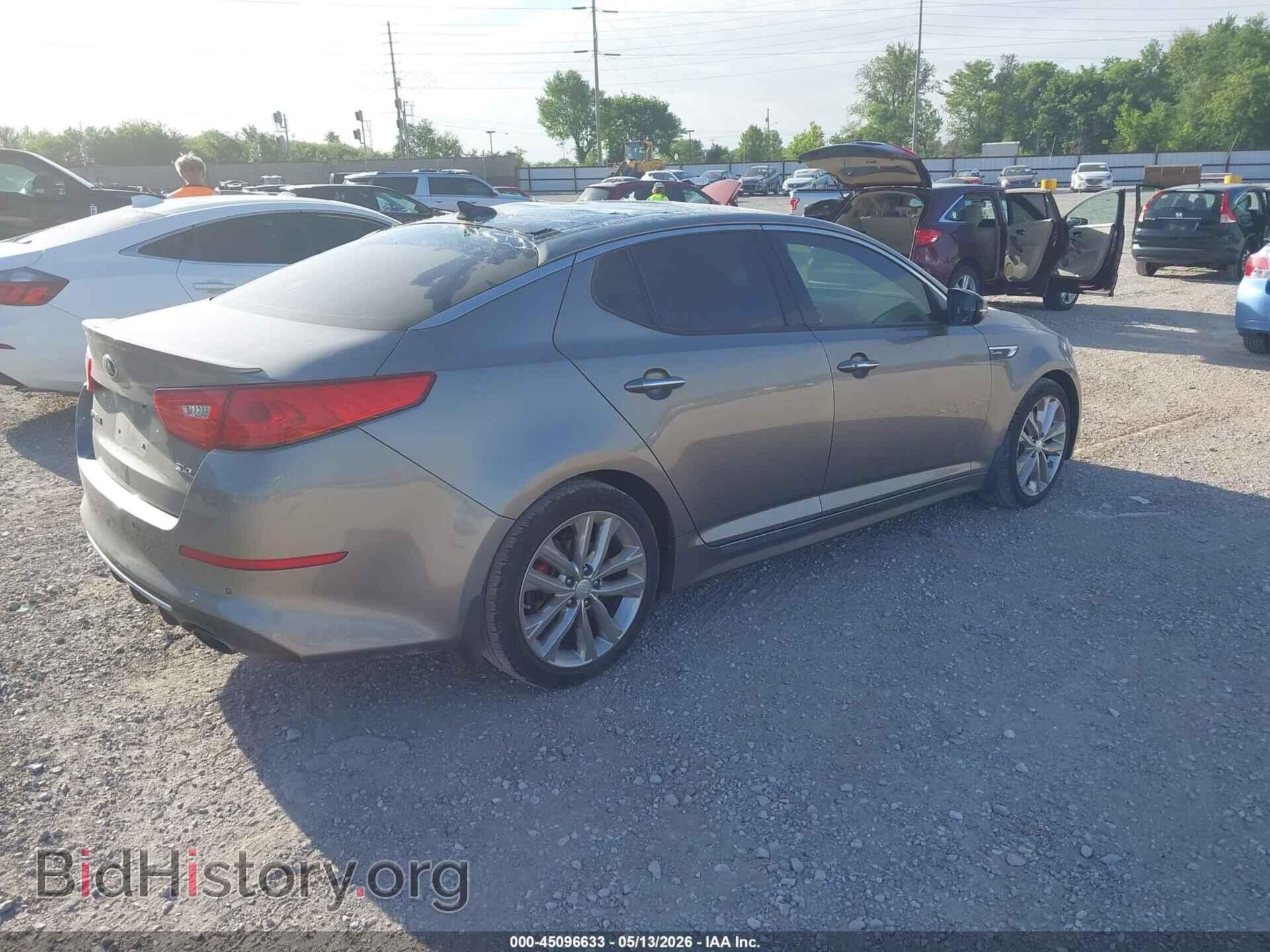 2014 KIA OPTIMA - VIN: 5XXGR4A68EG285521 - Фото 4