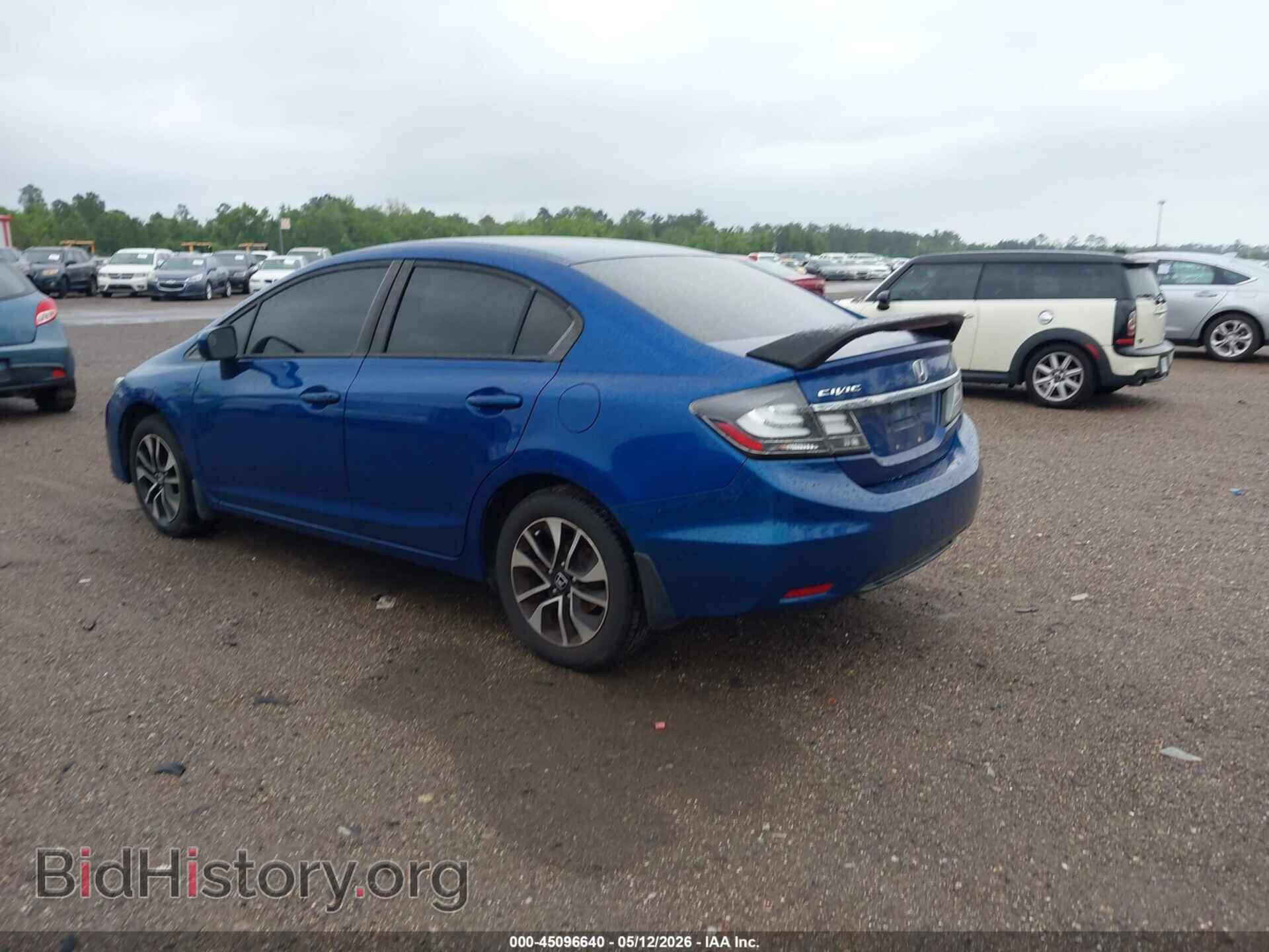 2014 HONDA CIVIC - VIN: 19XFB2F8XEE051811 - Фото 3