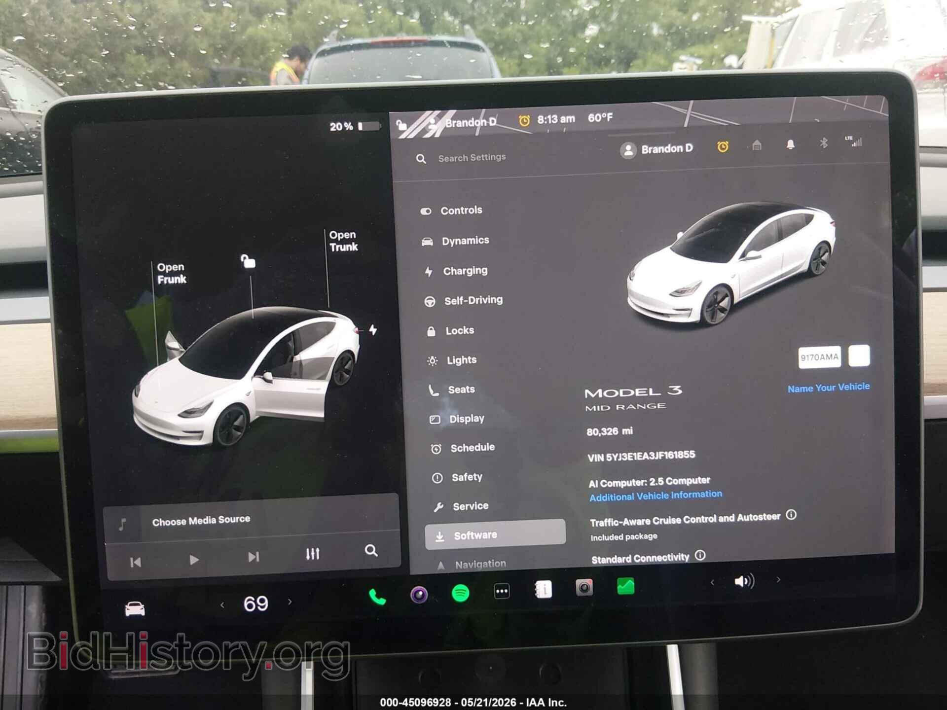 2018 TESLA MODEL 3 - VIN: 5YJ3E1EA3JF161855 - Photo 7