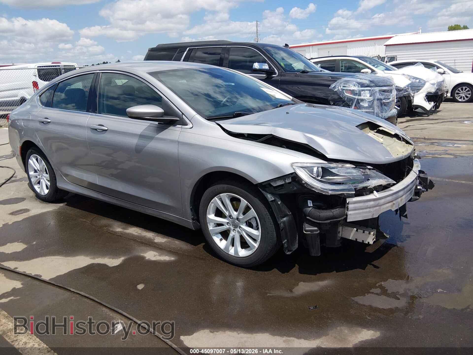 Фотография 1C3CCCAB0GN110764 - CHRYSLER 200 2016