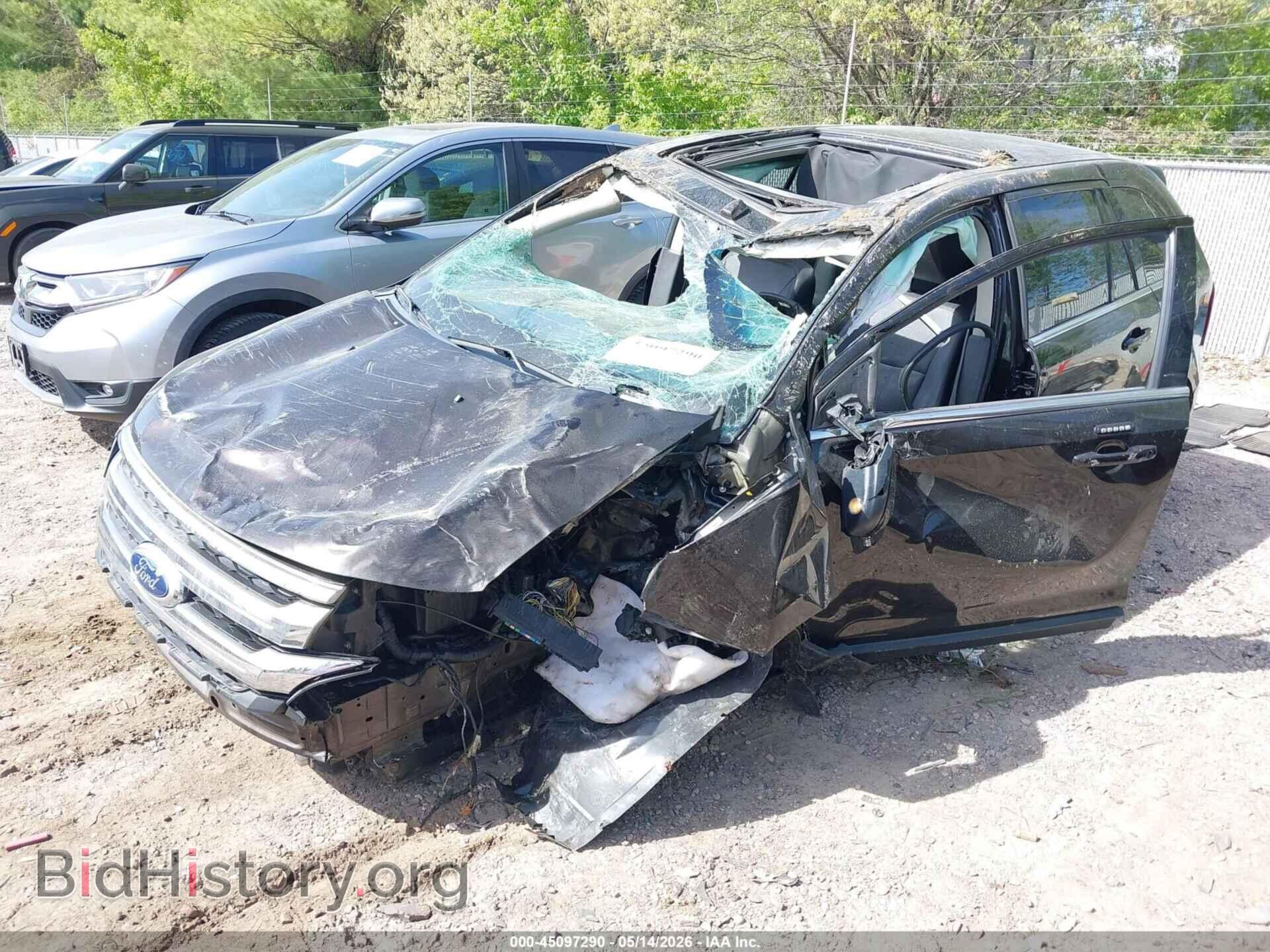 2014 FORD EDGE - VIN: 2FMDK4KC9EBA83083 - Фото 2