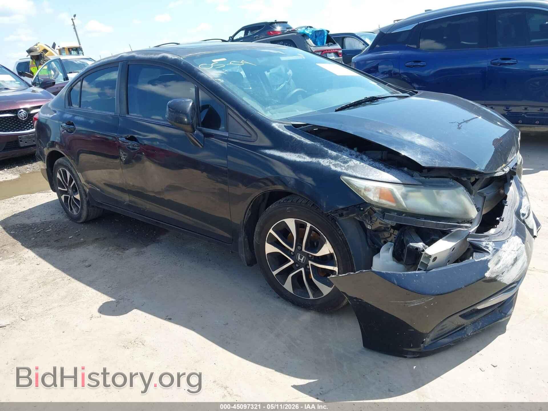 Фотография 2HGFB2F80DH543414 - HONDA CIVIC 2013