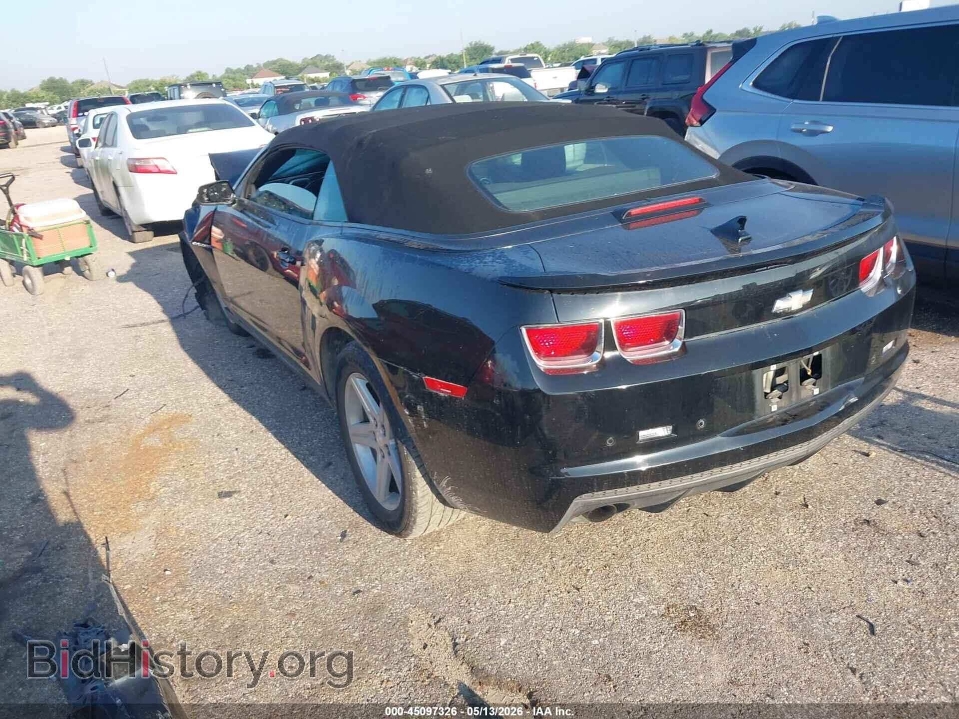 2012 CHEVROLET CAMARO - VIN: 2G1FB3D38C9103910 - Фото 3